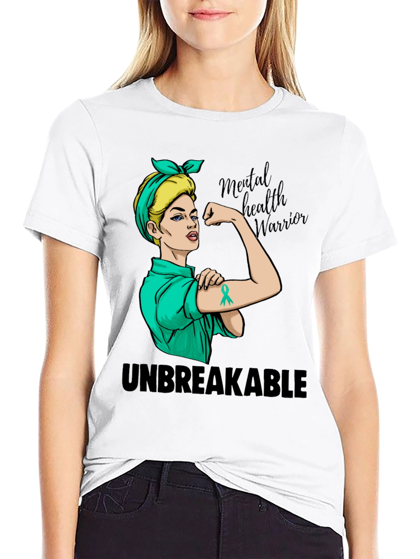 Mental Health Warrior Unbreakable T-Shirt