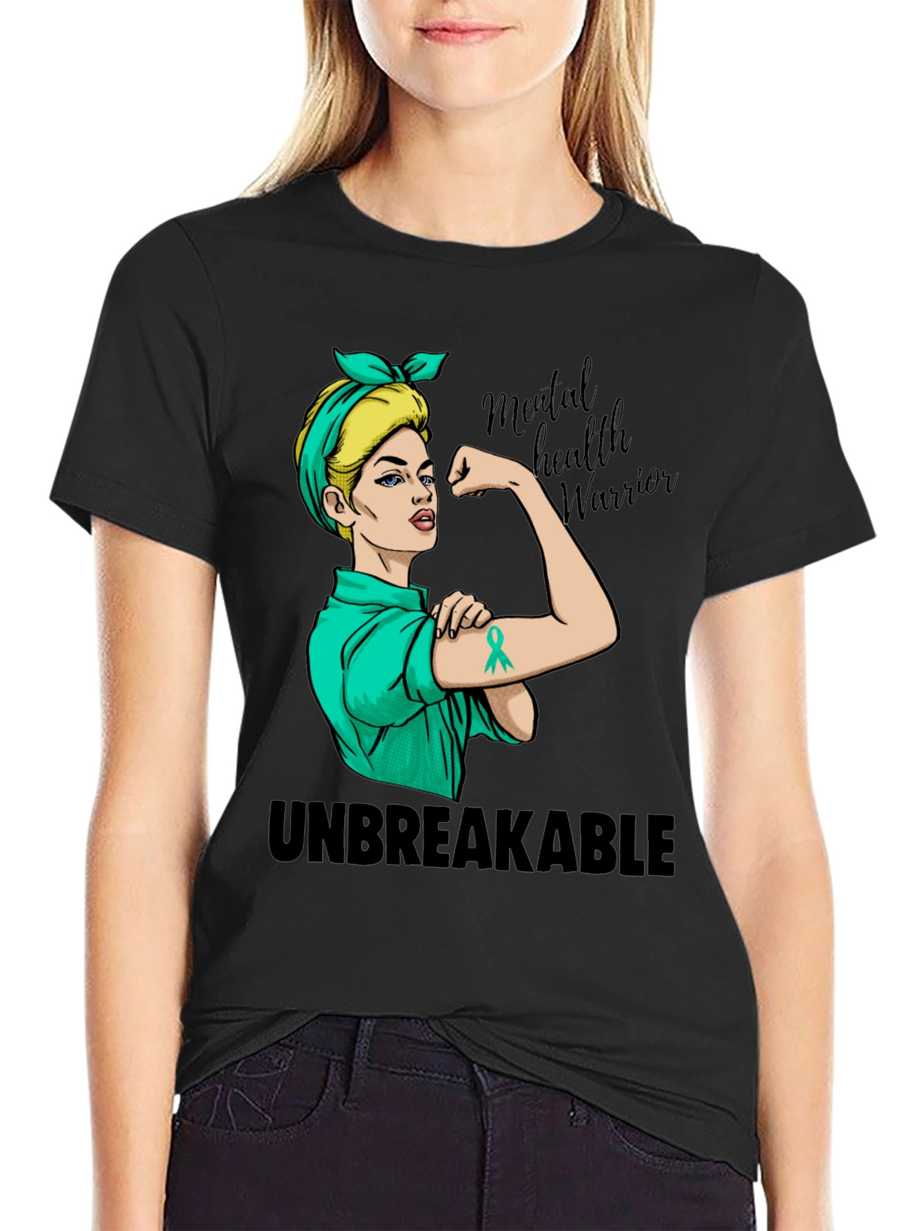 Mental Health Warrior Unbreakable T-Shirt