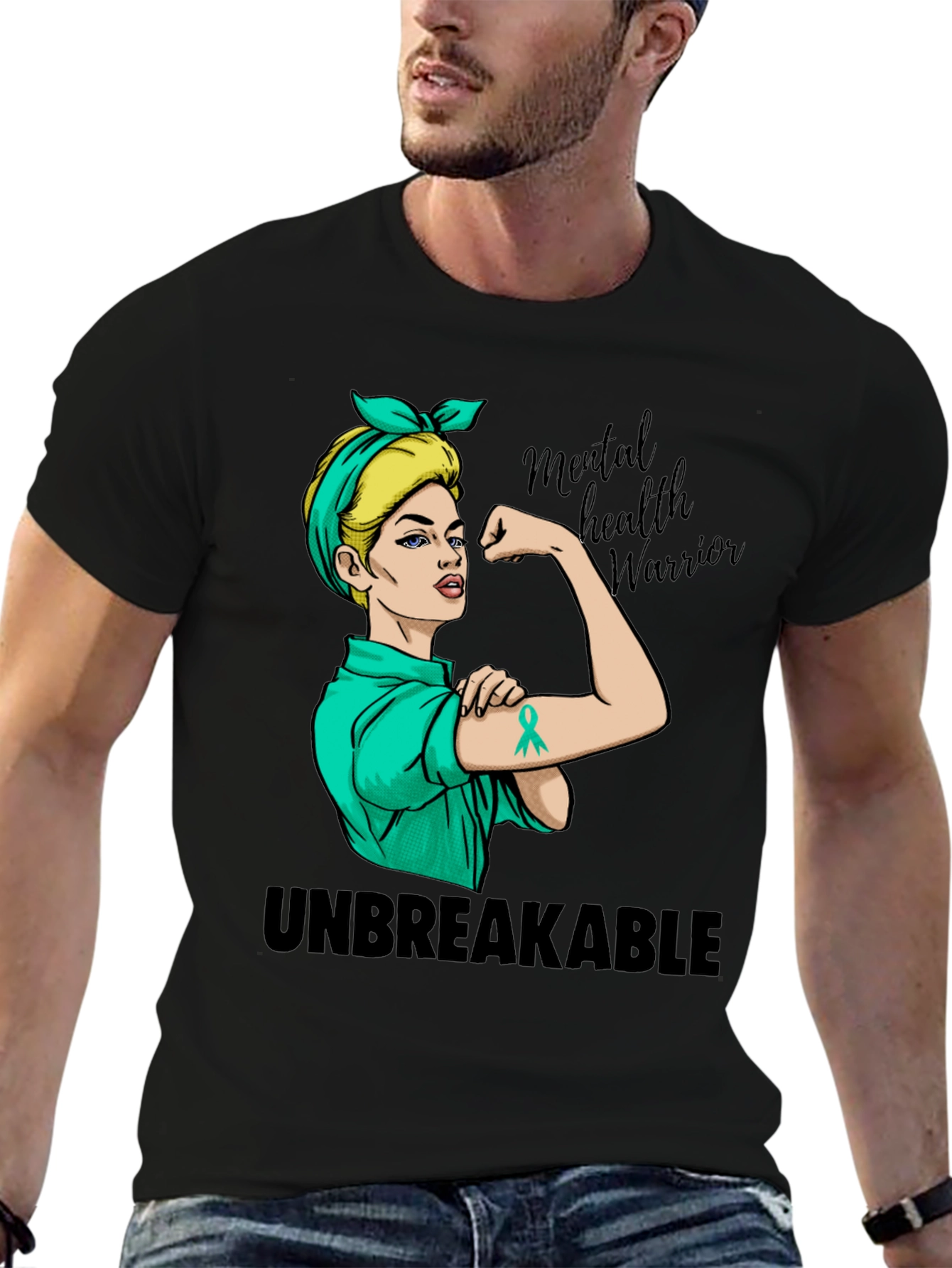Mental Health Warrior Unbreakable T-Shirt