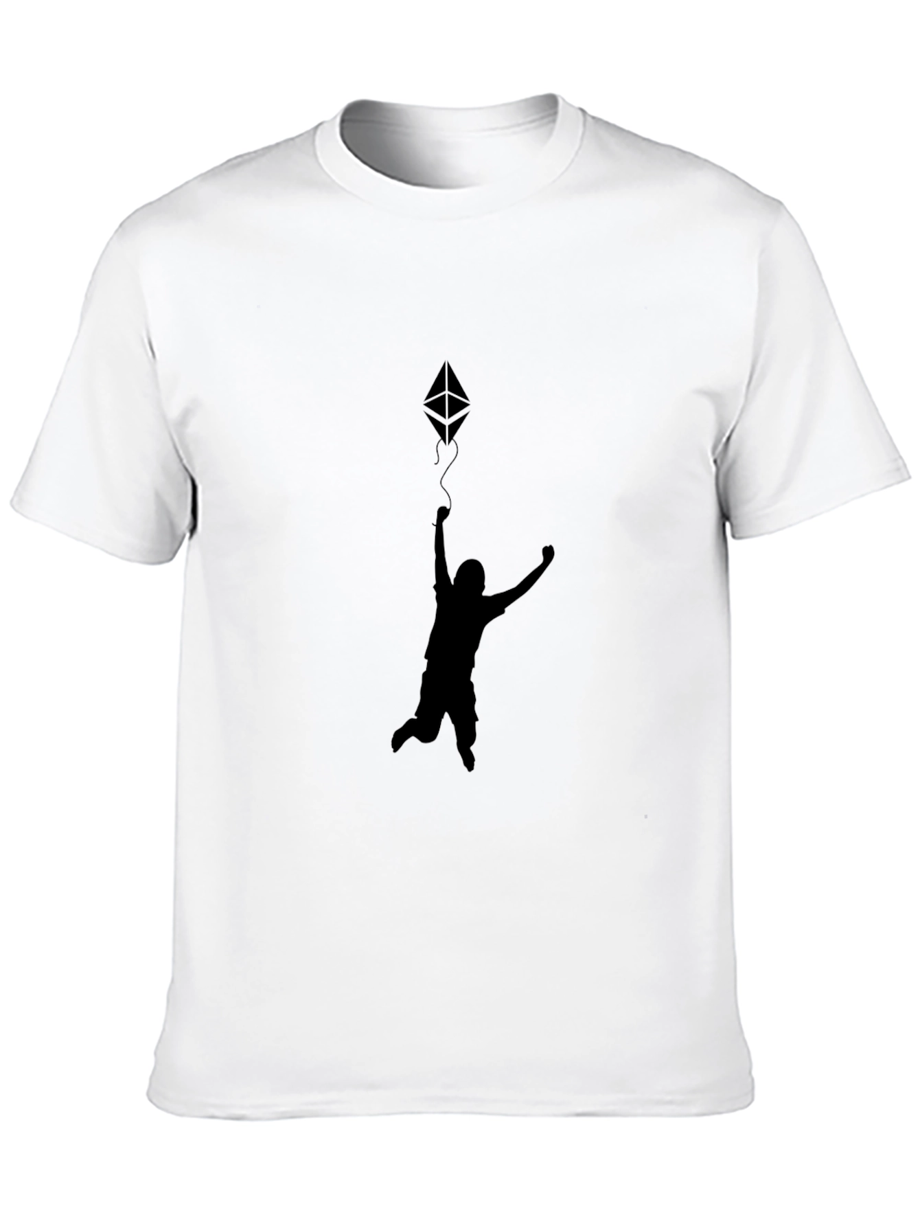 Ethereum Kite Black T-Shirt