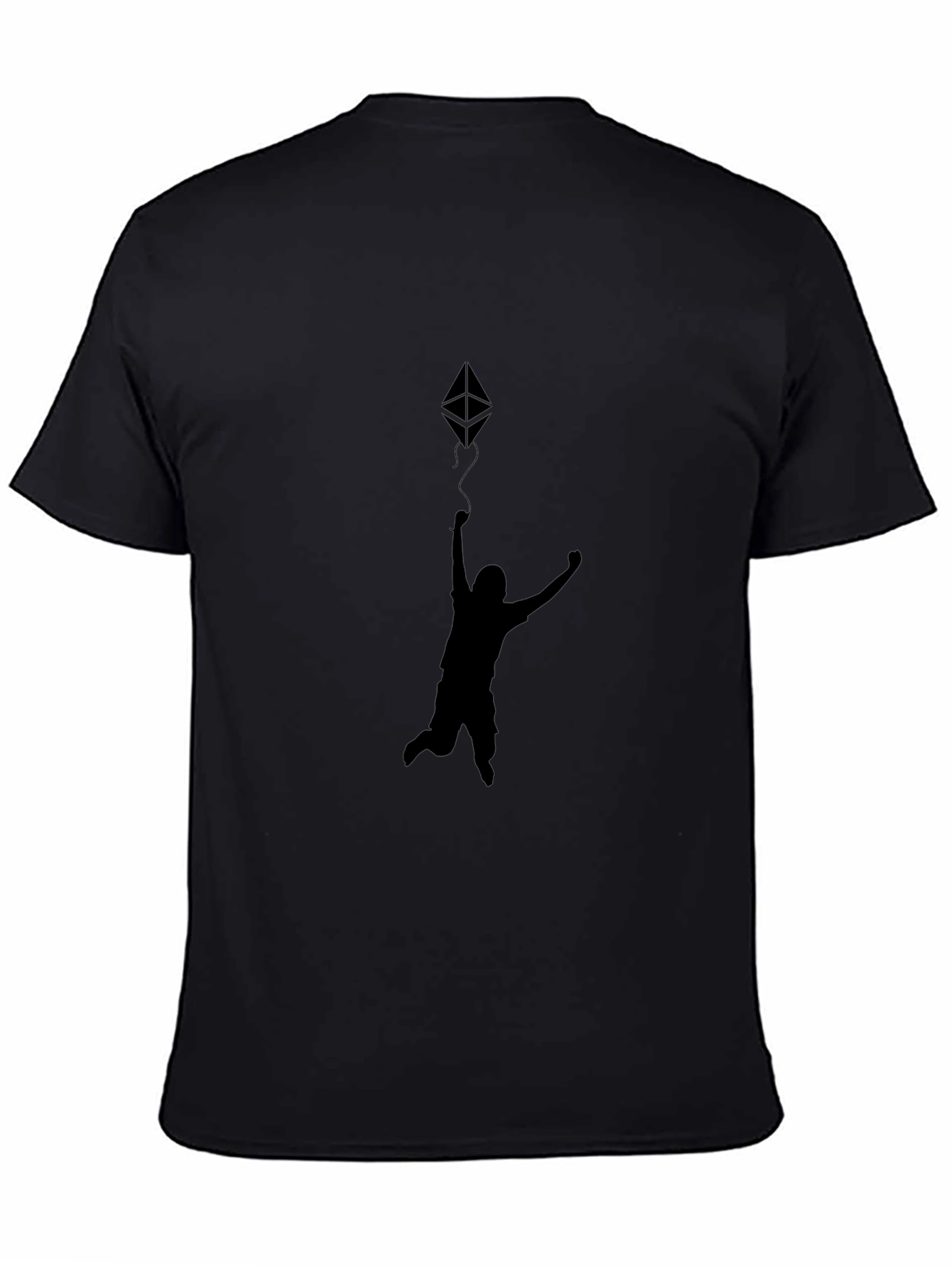 Ethereum Kite Black T-Shirt