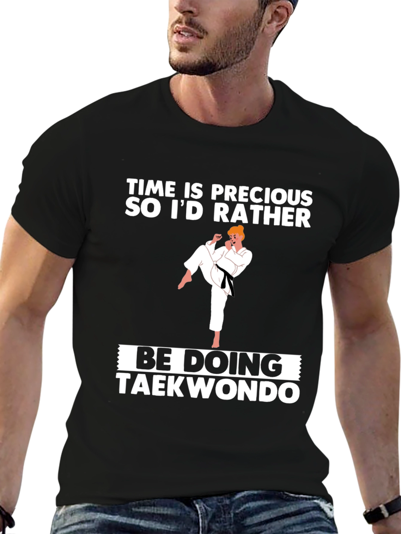 Time Is Precious Taekwondo T-Shirt