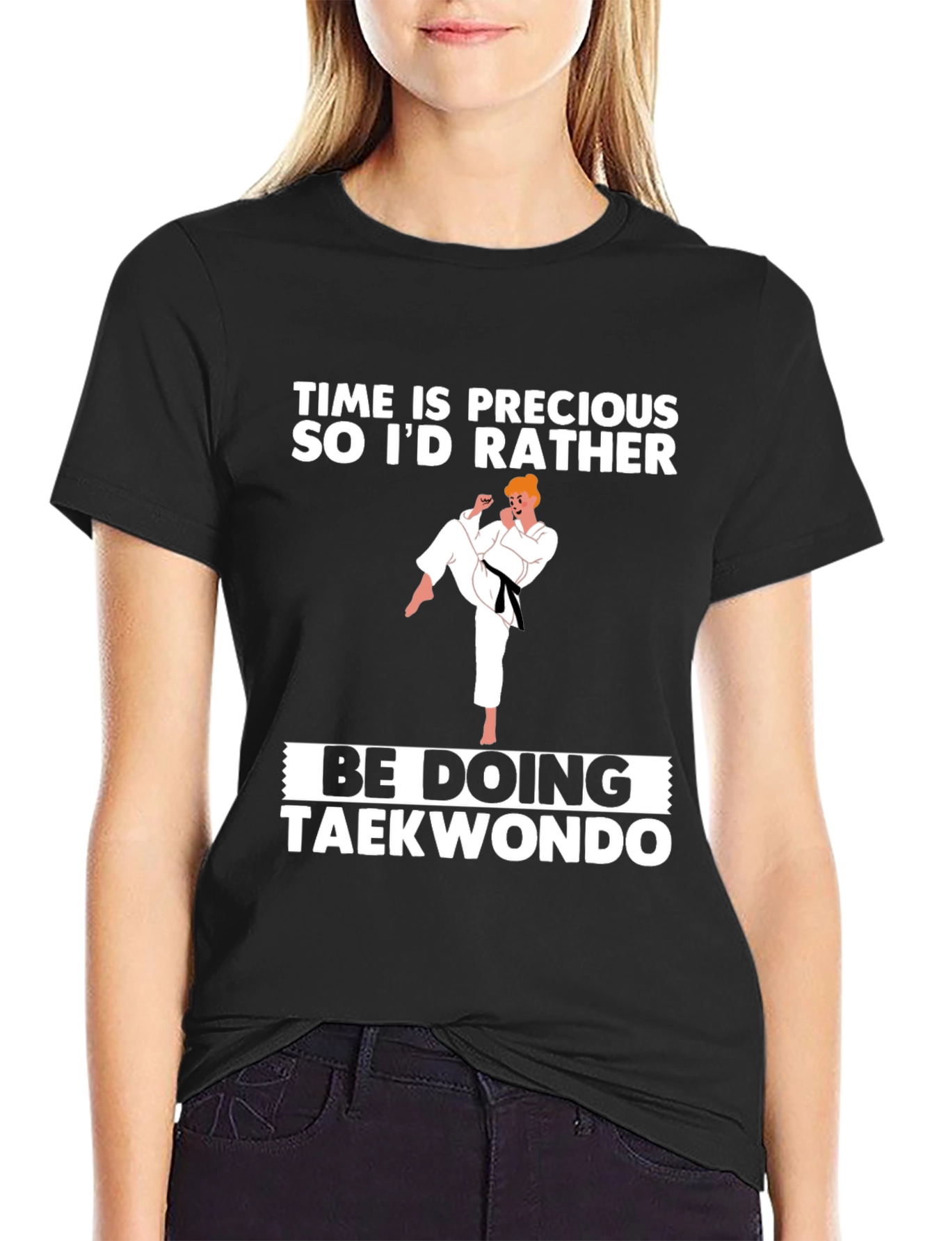 Time Is Precious Taekwondo T-Shirt