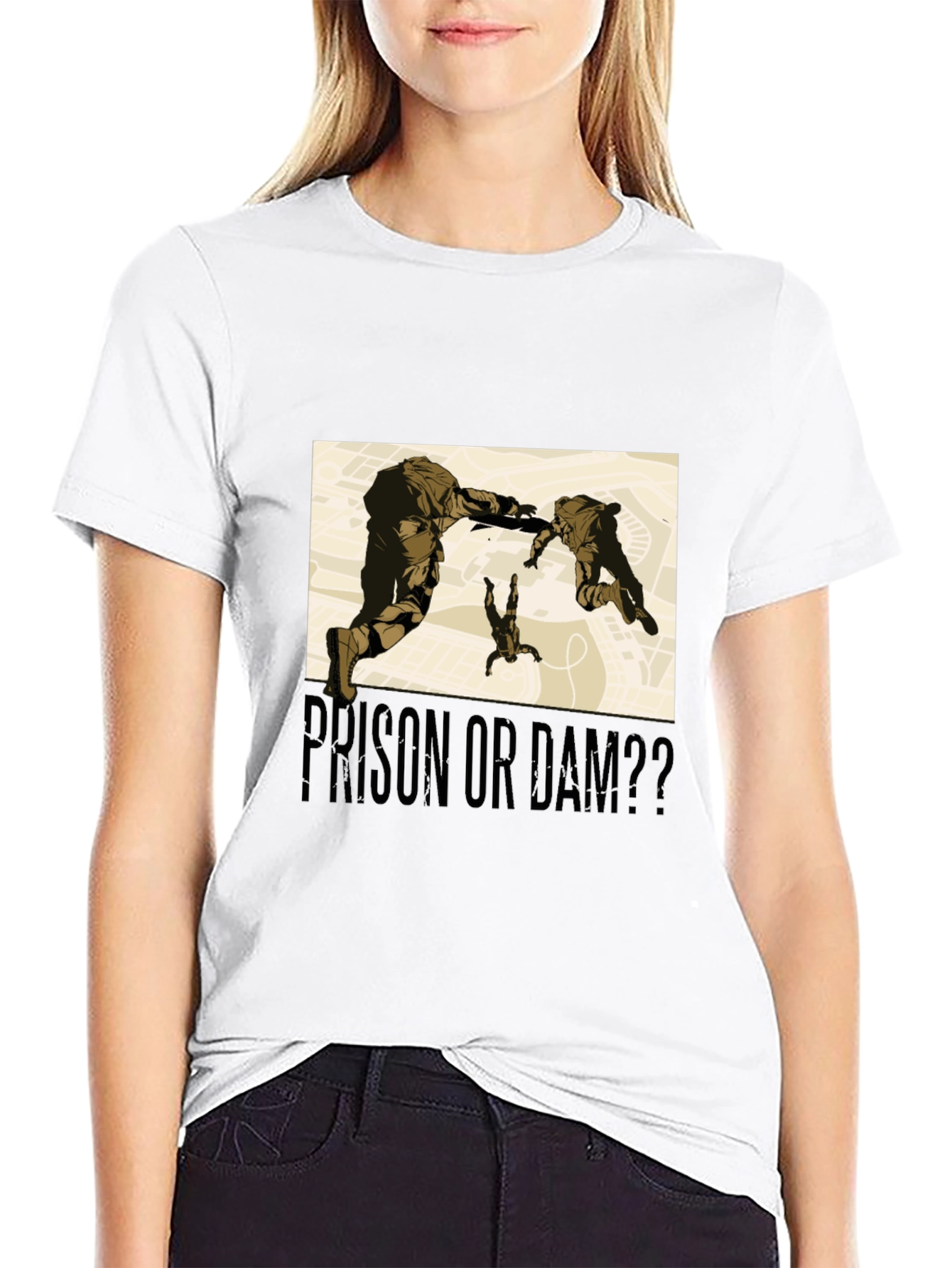 Prison or Dam Graphic Tee