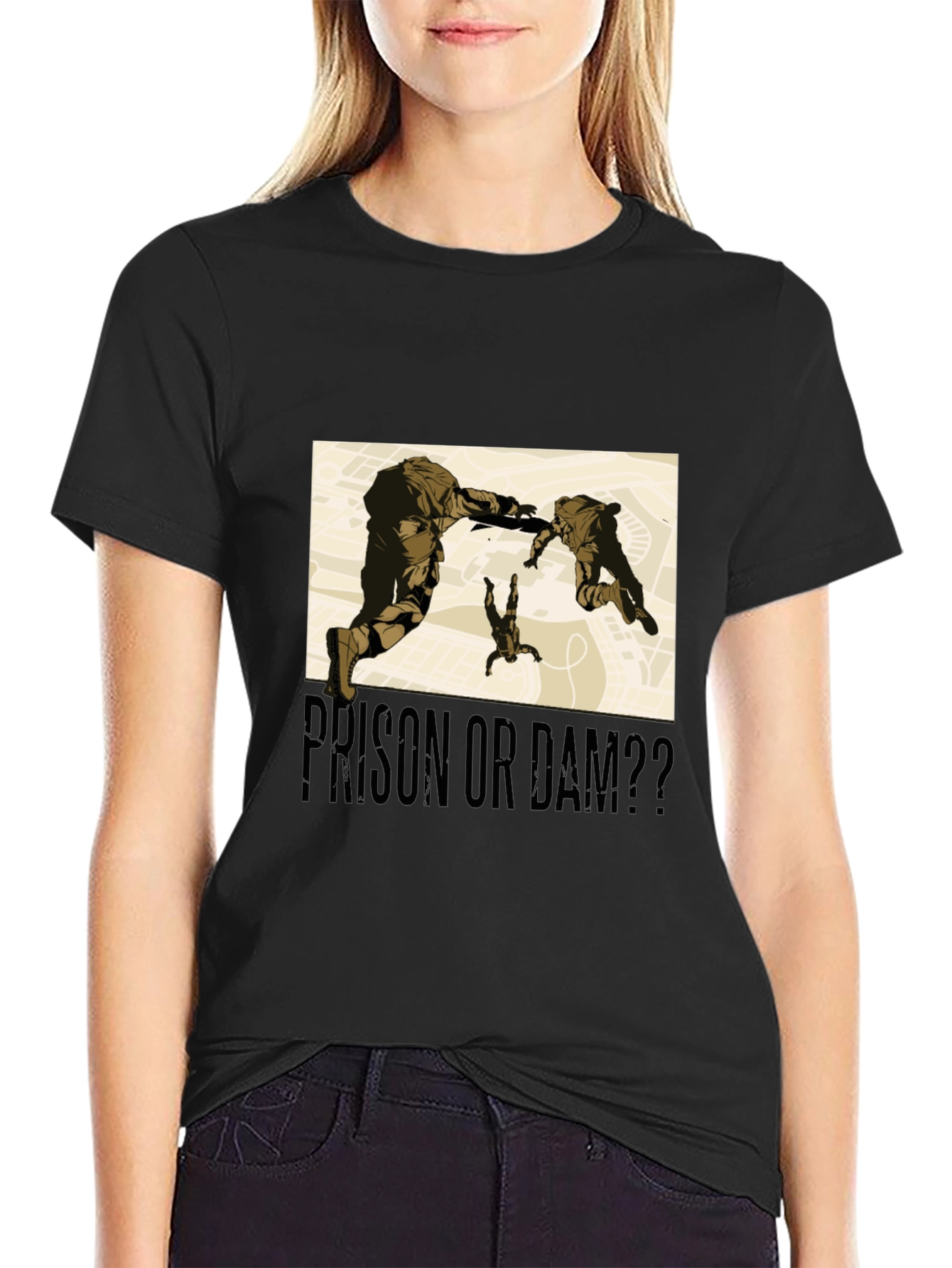 Prison or Dam Graphic Tee