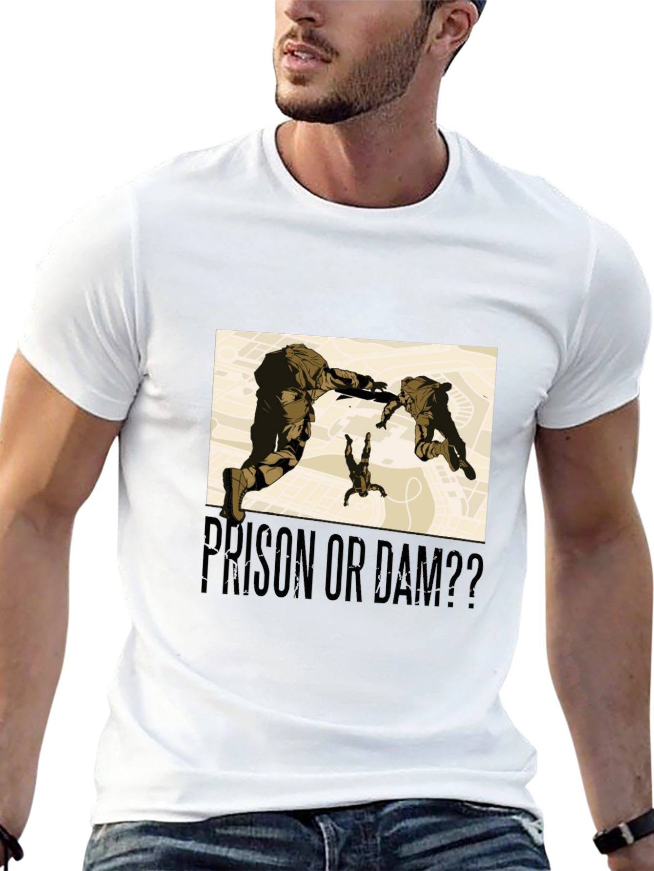 Prison or Dam Graphic Tee