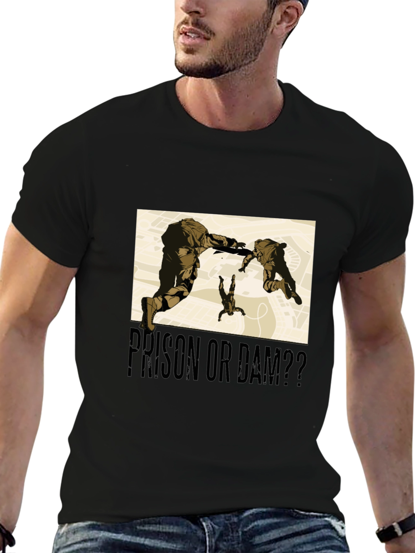 Prison or Dam Graphic Tee