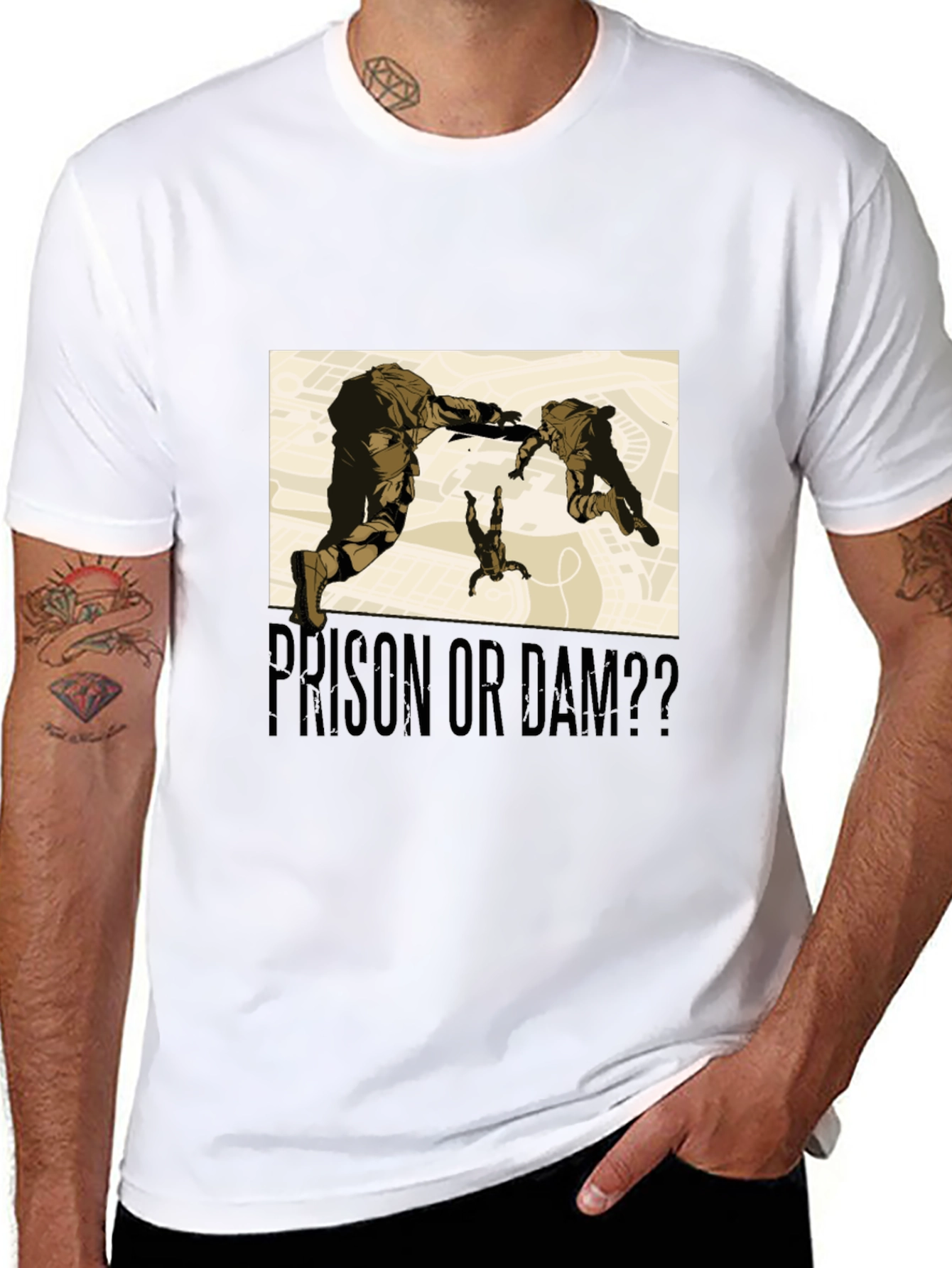 Prison or Dam Graphic Tee