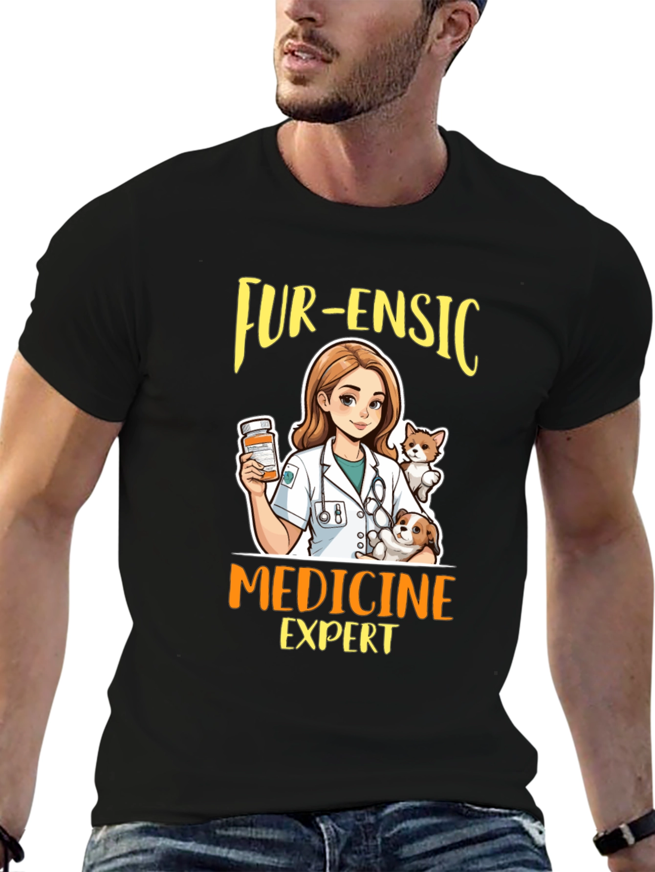 Fur-ensic Medicine Expert T-Shirt