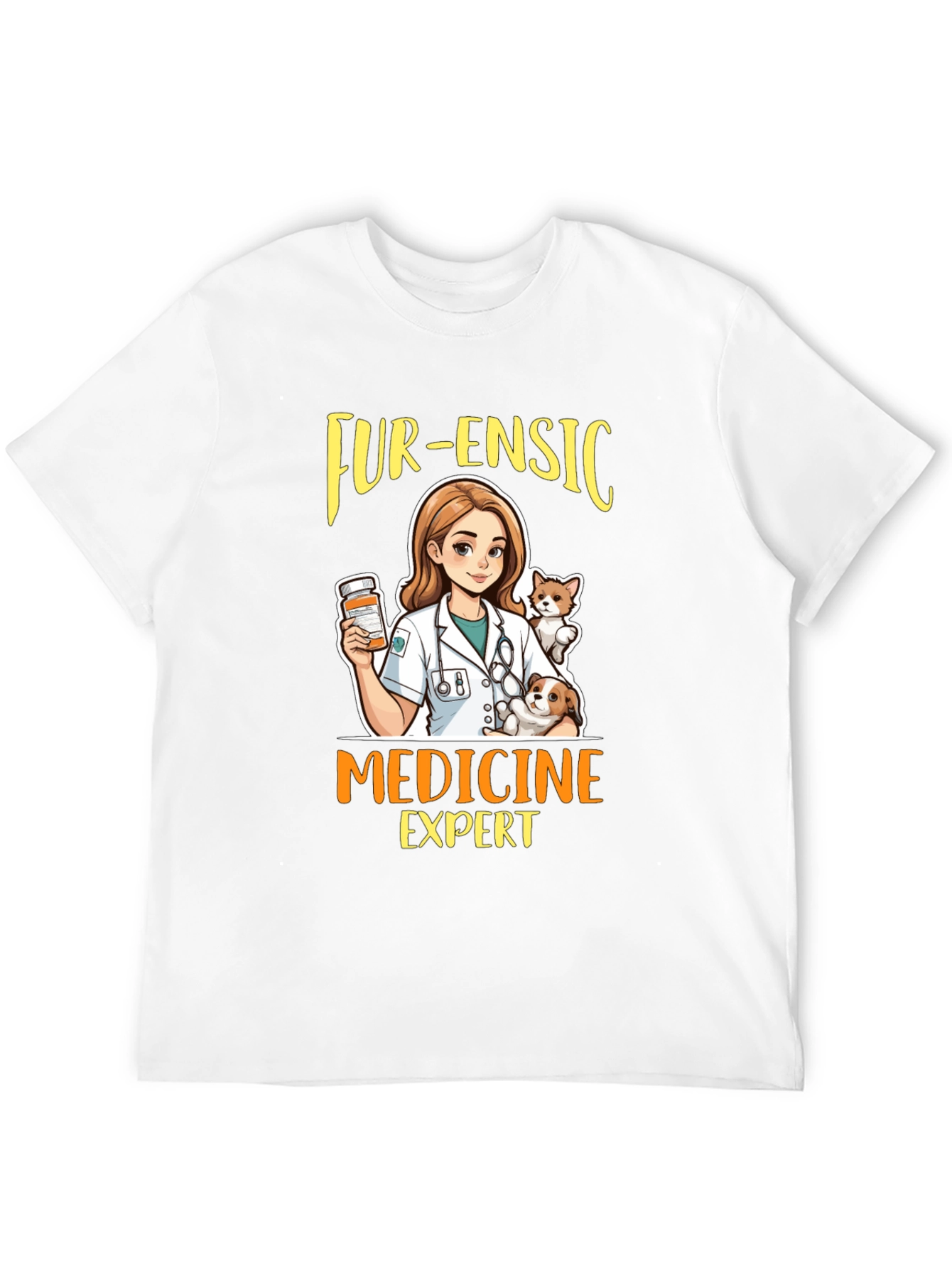 Fur-ensic Medicine Expert T-Shirt