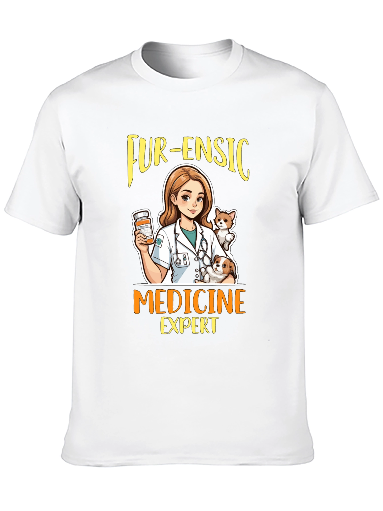 Fur-ensic Medicine Expert T-Shirt