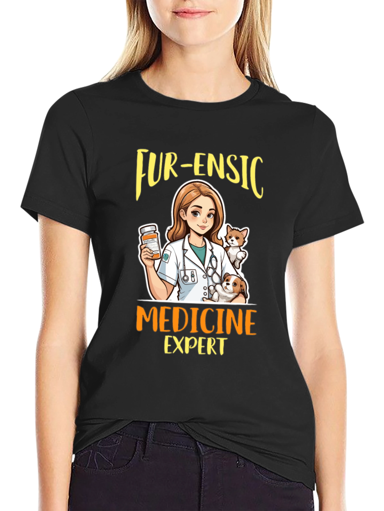 Fur-ensic Medicine Expert T-Shirt