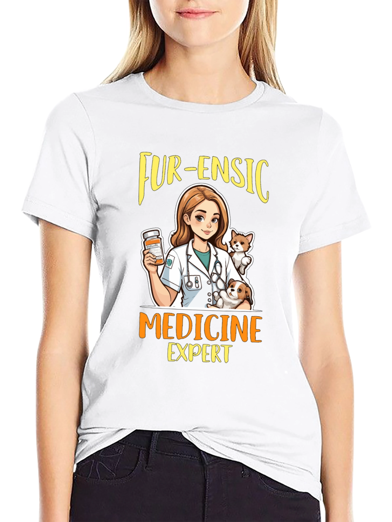 Fur-ensic Medicine Expert T-Shirt