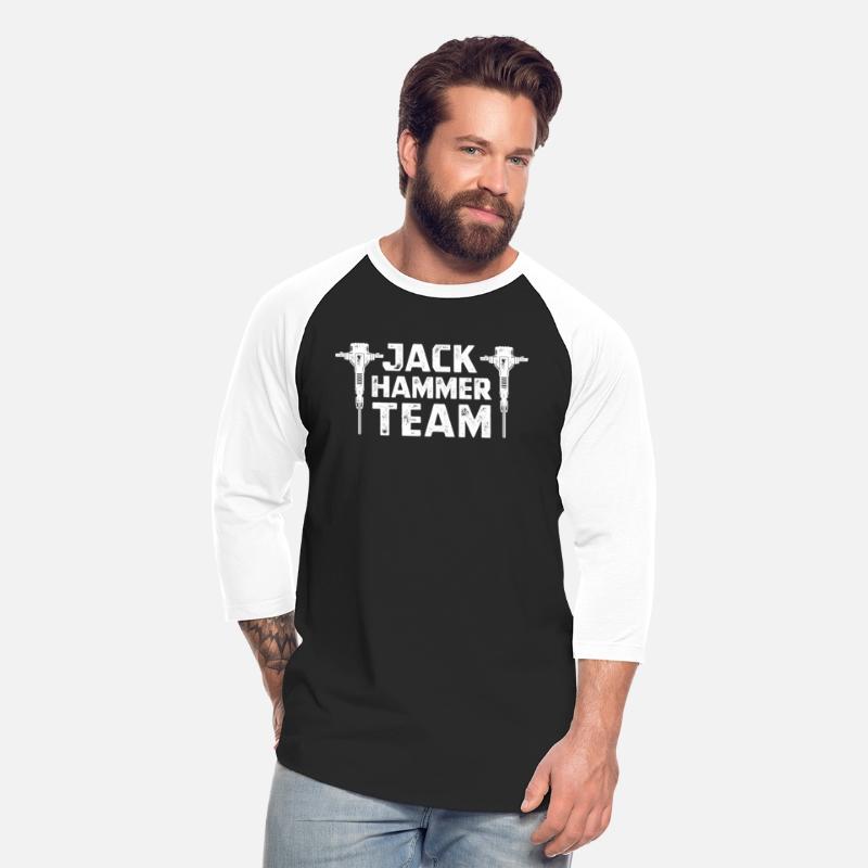 Jackhammer Team Demolishing Drill Hammer