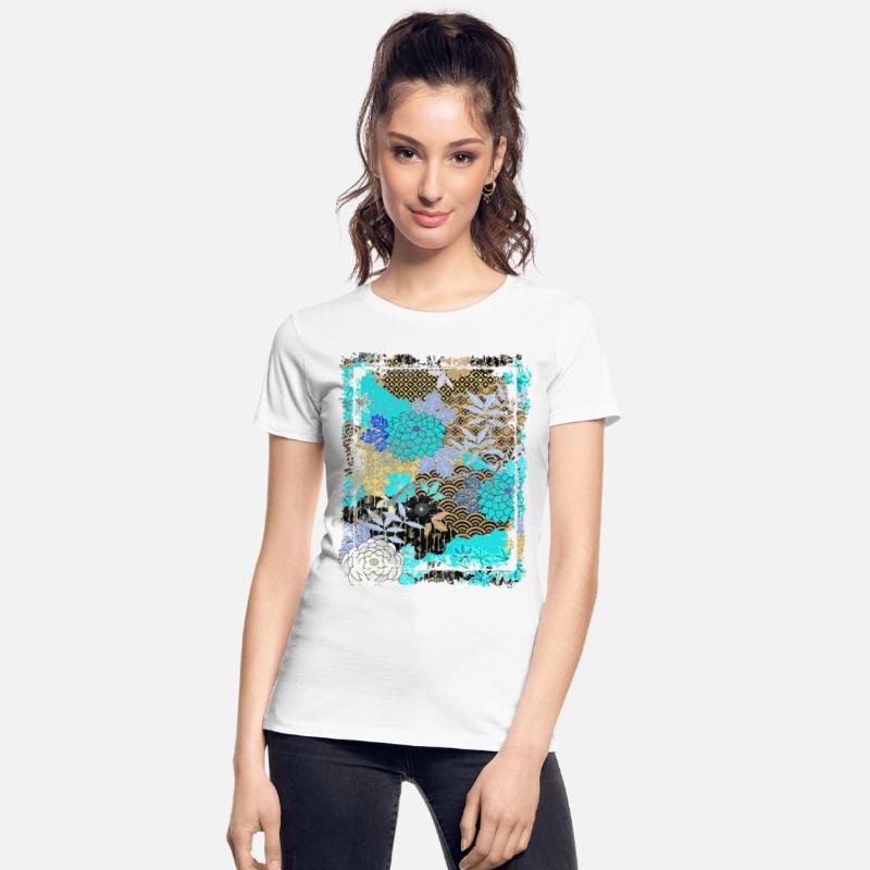 Japanese Floral Pattern Chrysanthemum Cherry