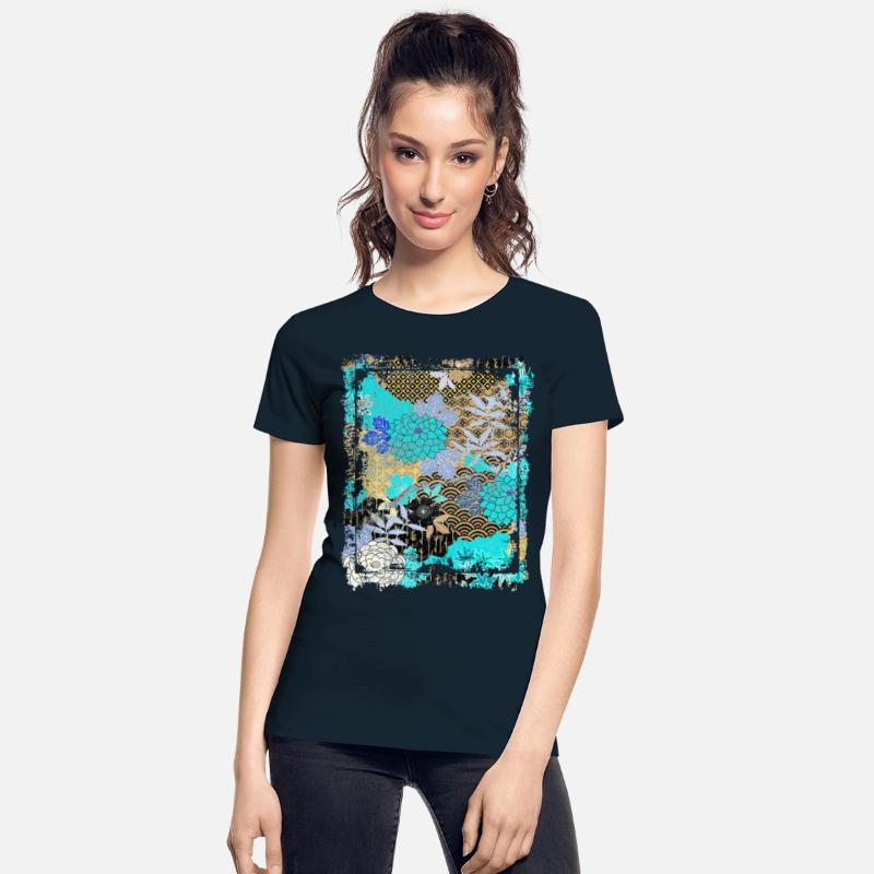 Japanese Floral Pattern Chrysanthemum Cherry