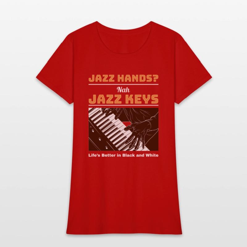 Jazz Hands Nah Jazz Keys Piano Player on Stage