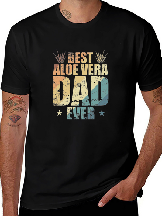 Best Aloe Vera Dad Ever Graphic T-Shirt