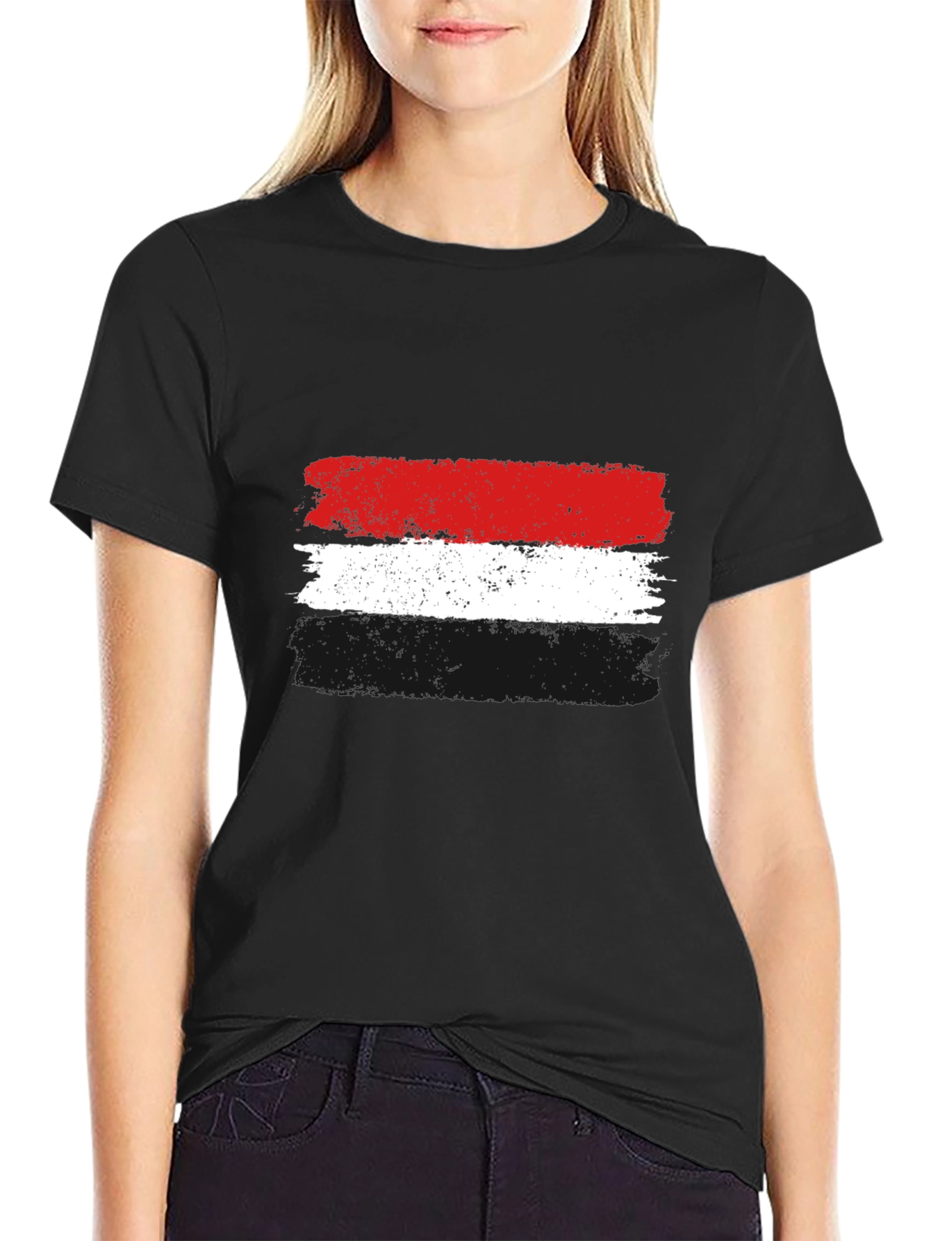 Indonesia Flag T-Shirt - Grunge Style