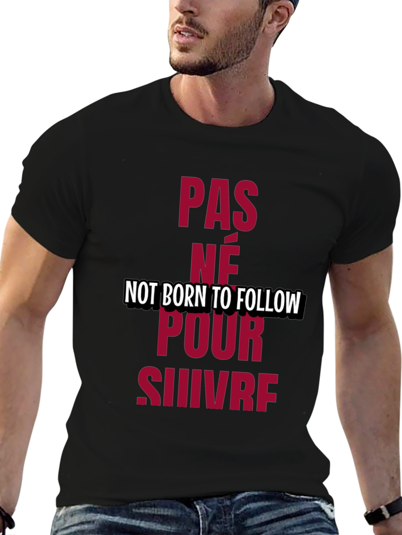 Not Born to Follow Graphic Tee