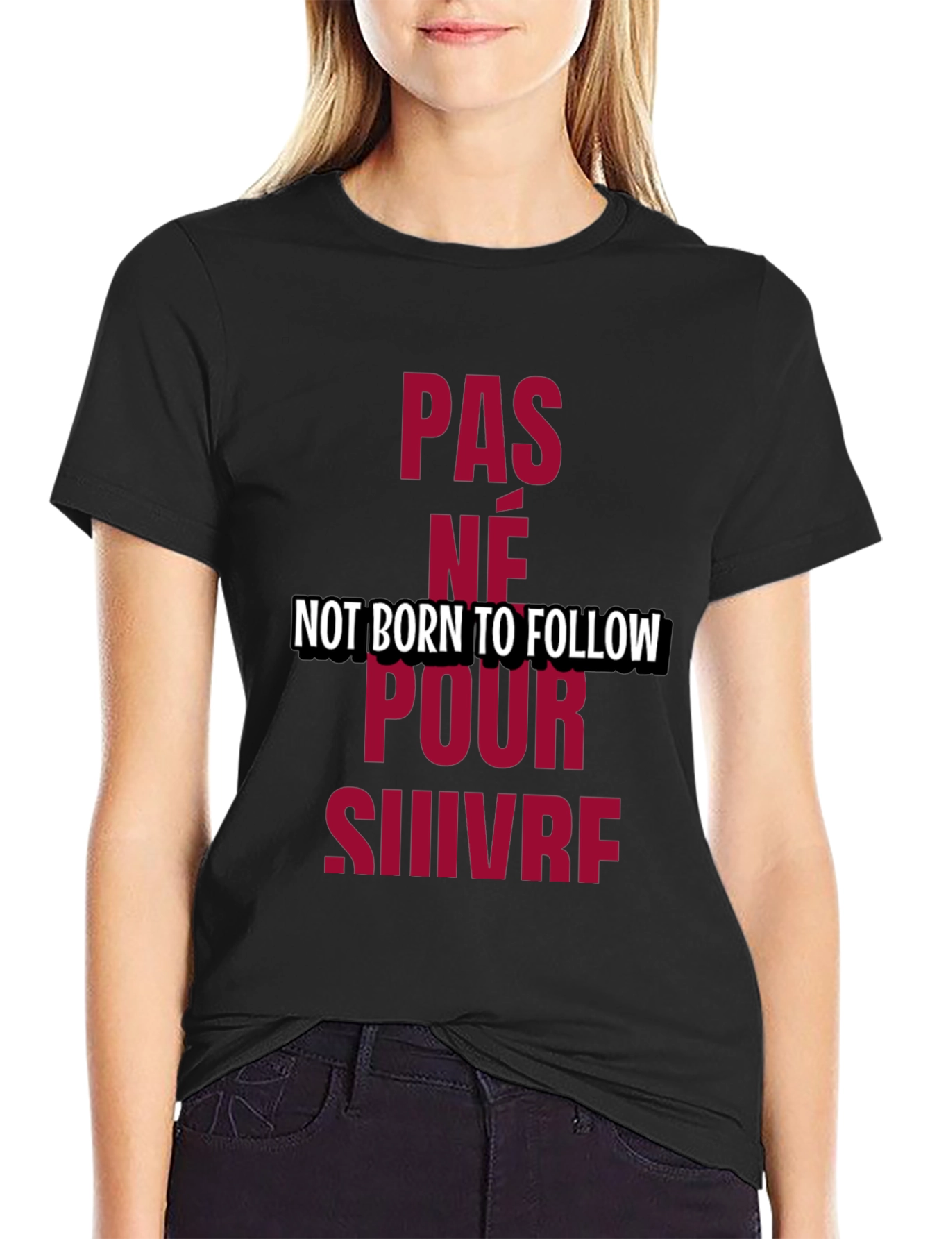 Not Born to Follow Graphic Tee