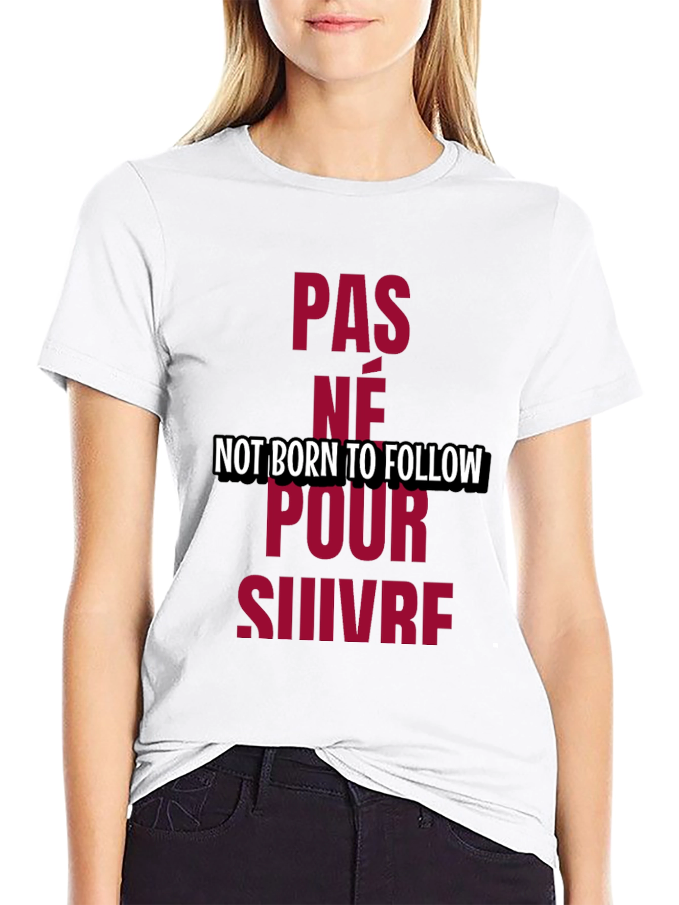 Not Born to Follow Graphic Tee