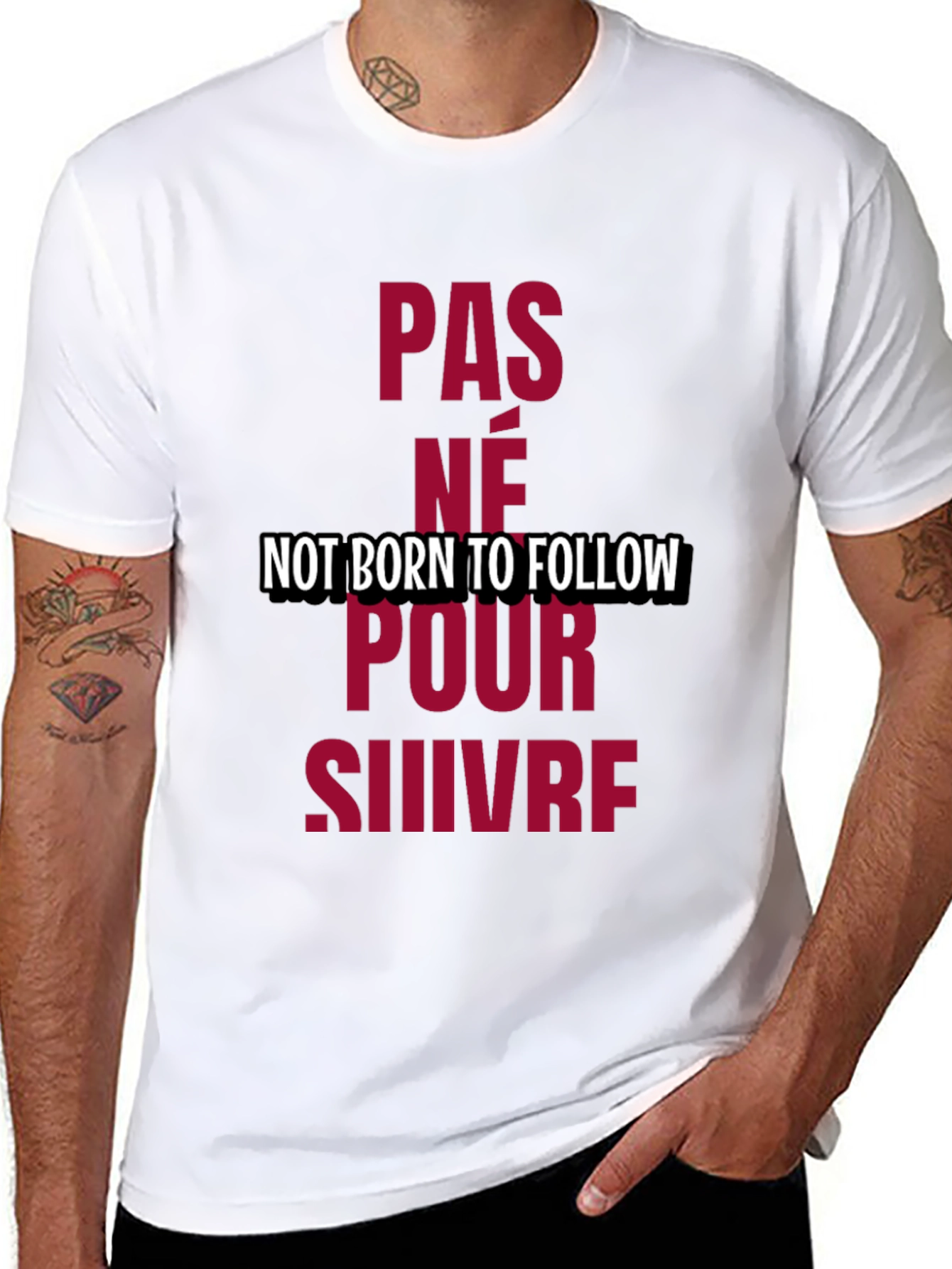 Not Born to Follow Graphic Tee
