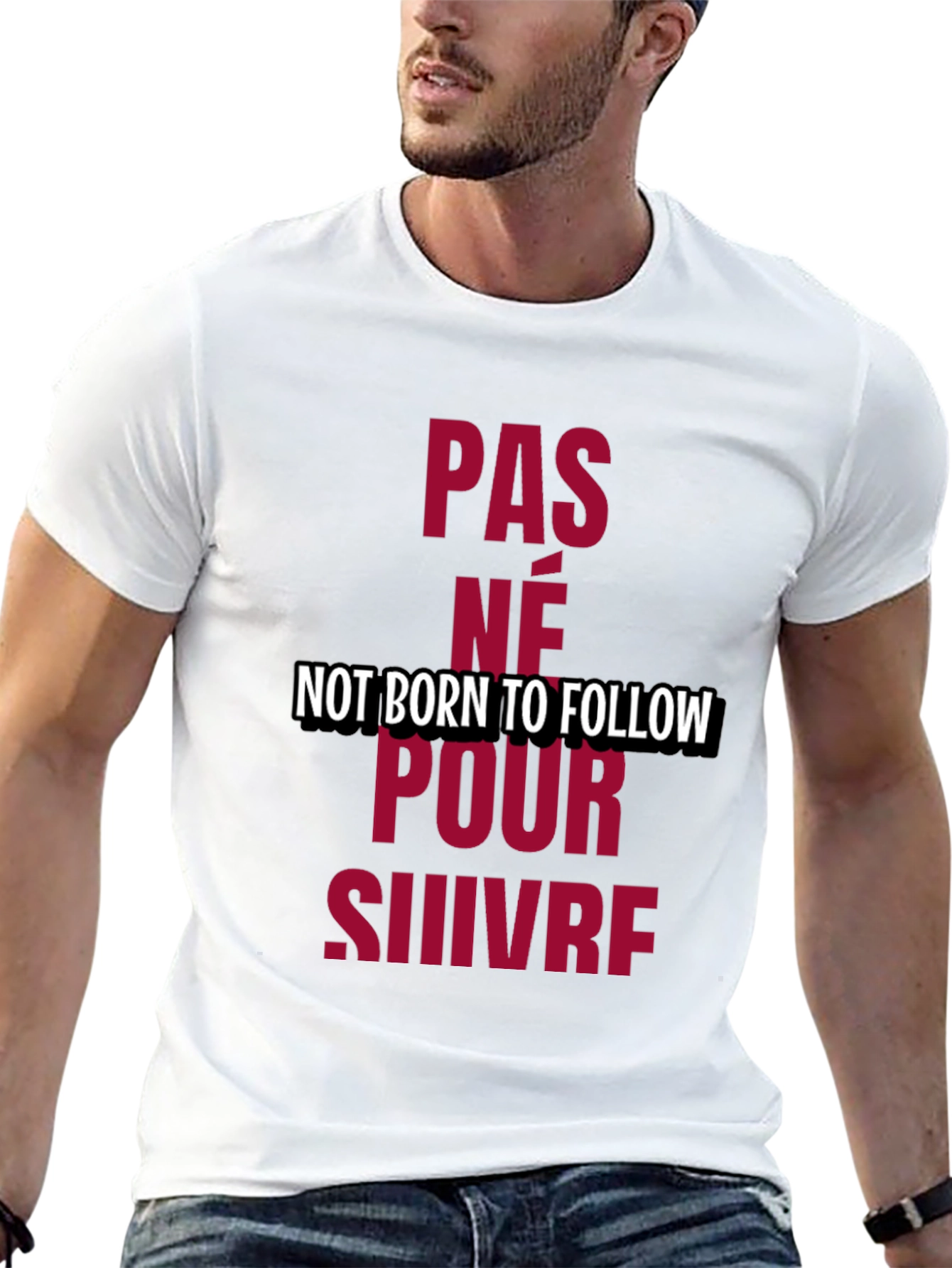 Not Born to Follow Graphic Tee