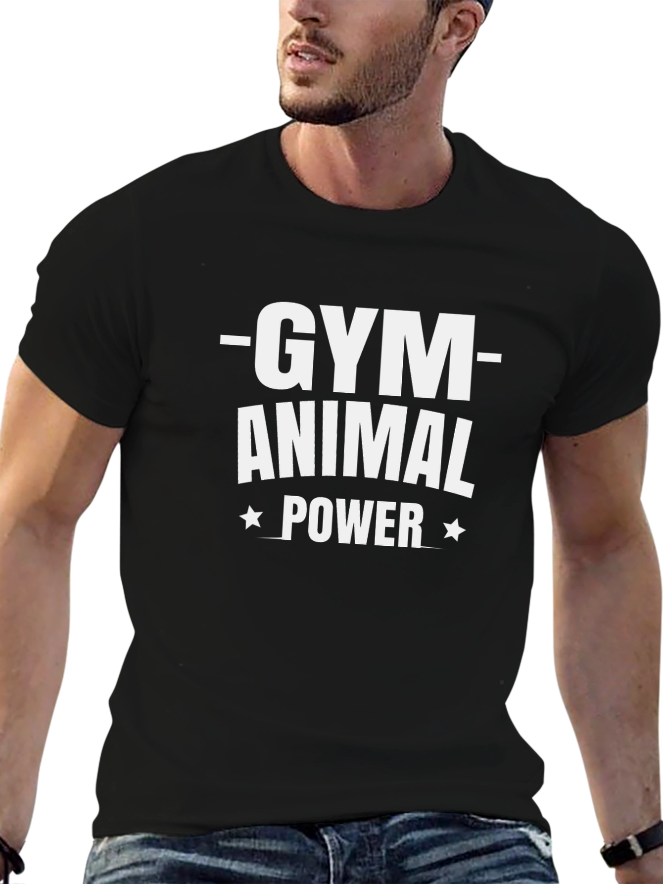 Gym Animal Power T-Shirt - Fitness Apparel