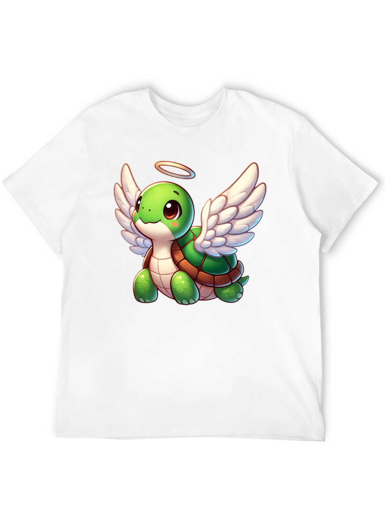 Cute Turtle Angel Graphic Tee