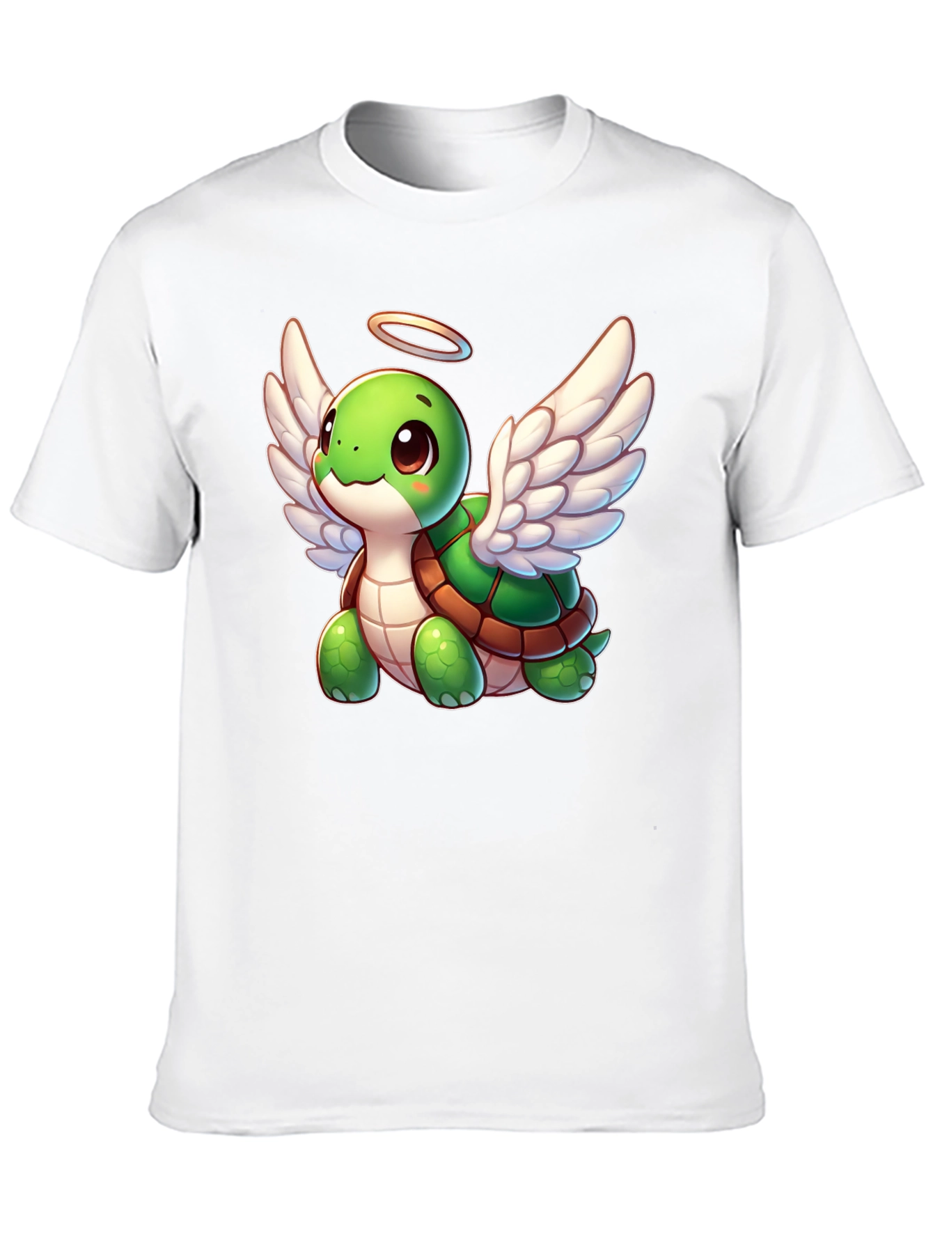 Cute Turtle Angel Graphic Tee