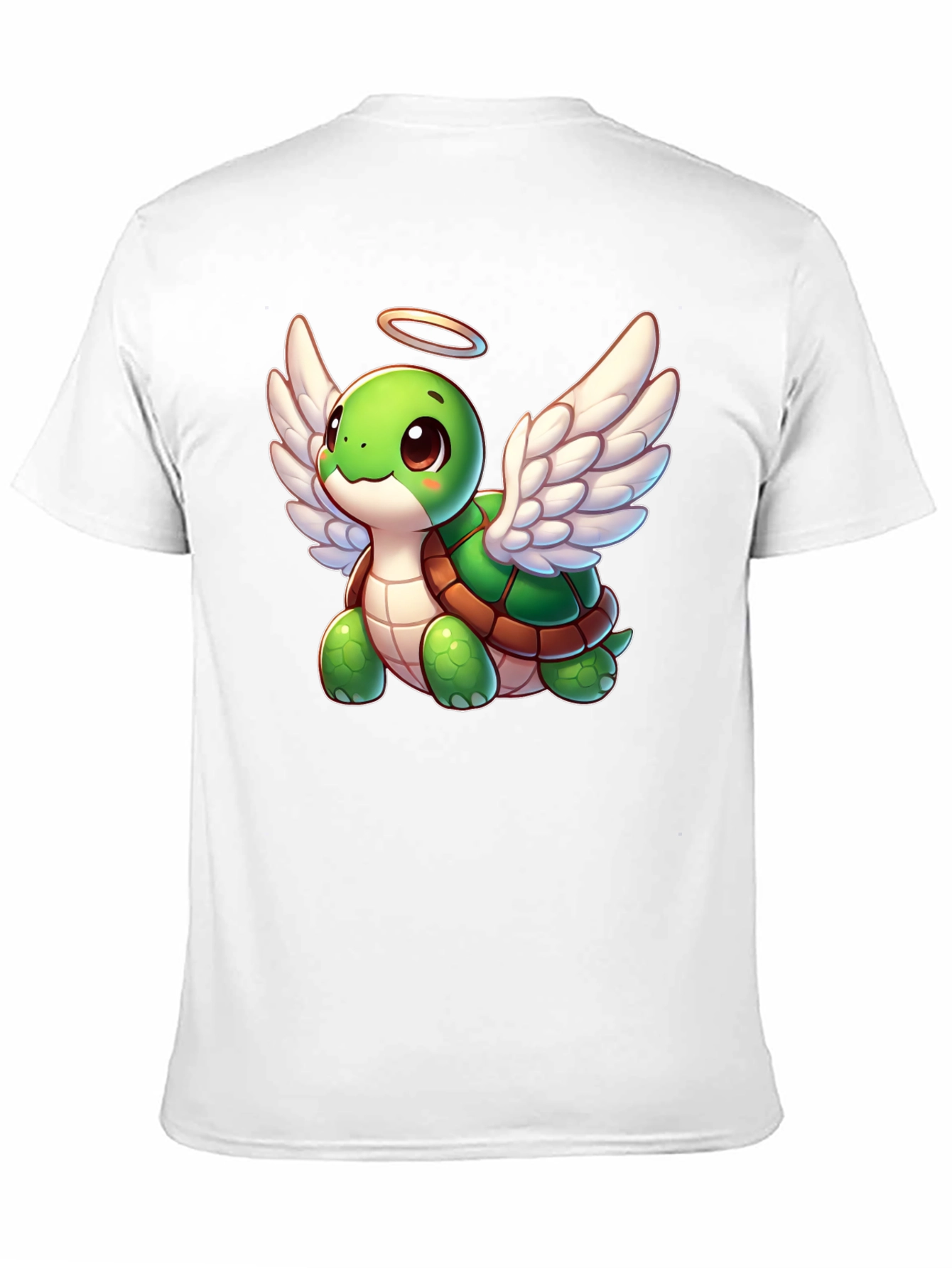 Cute Turtle Angel Graphic Tee