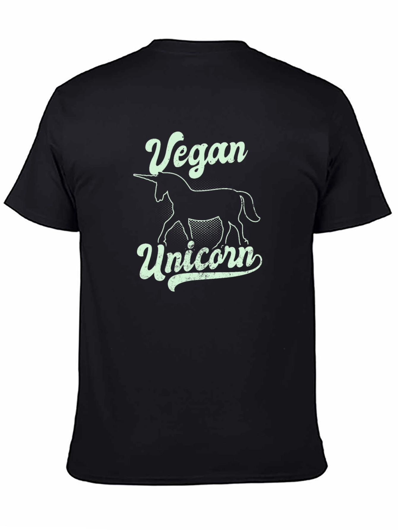 Vegan Unicorn Graphic T-Shirt