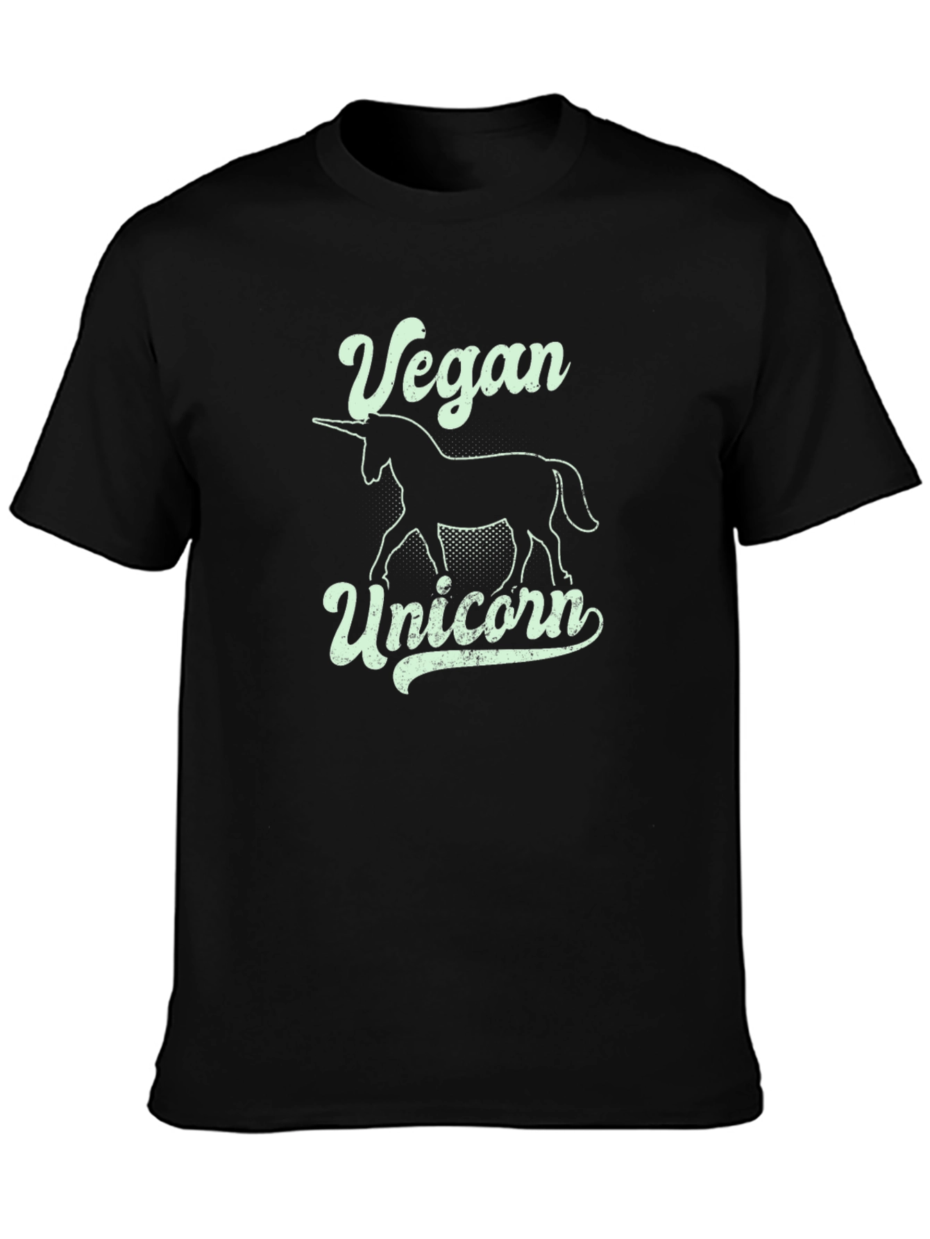 Vegan Unicorn Graphic T-Shirt