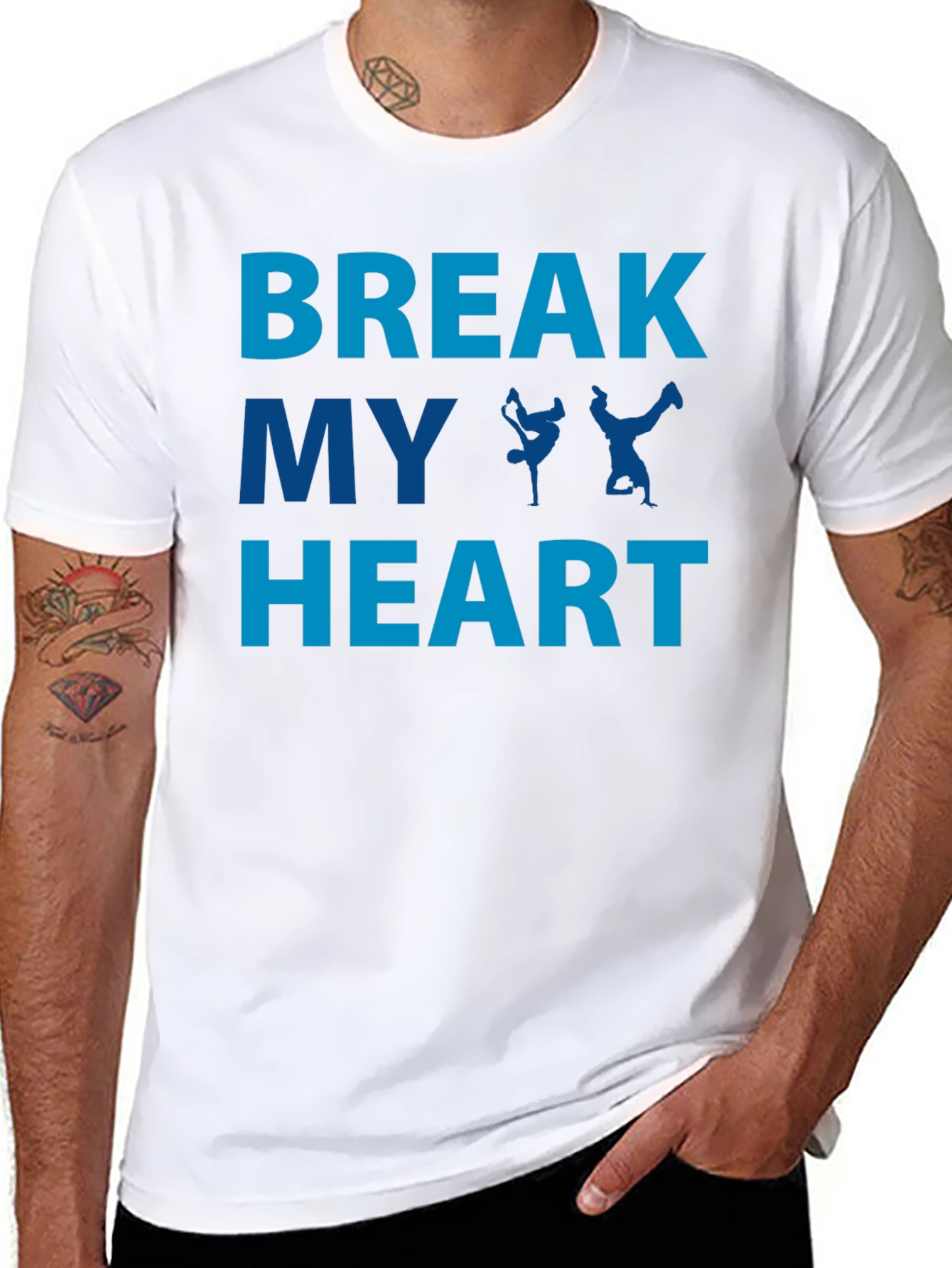 Break My Heart T-Shirt - Street Dance Design