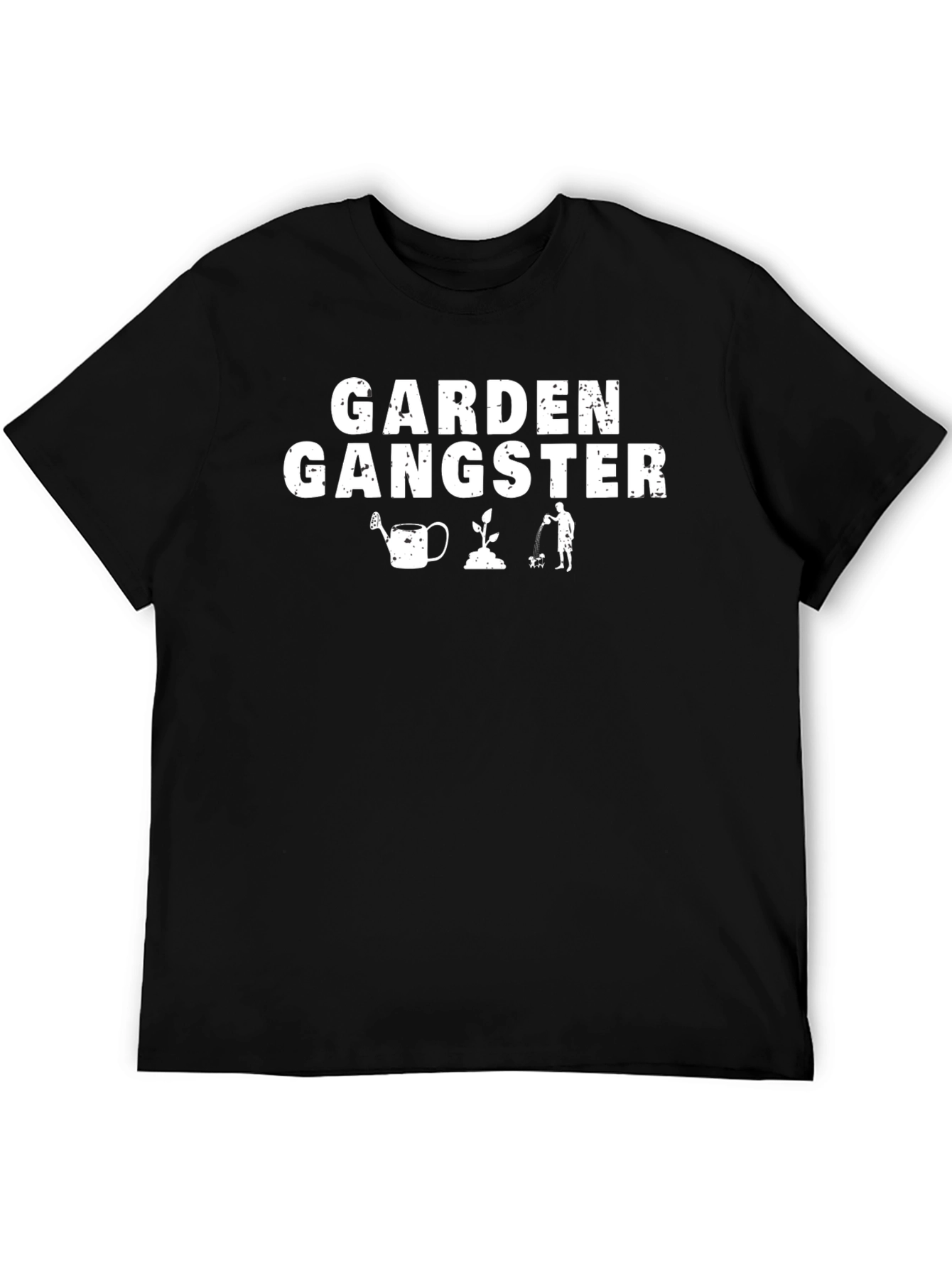 Garden Gangster Black T-Shirt
