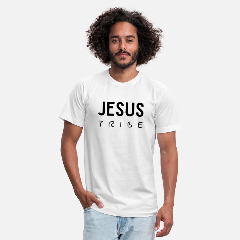Jesus Tribe 1 Unisex White Tee