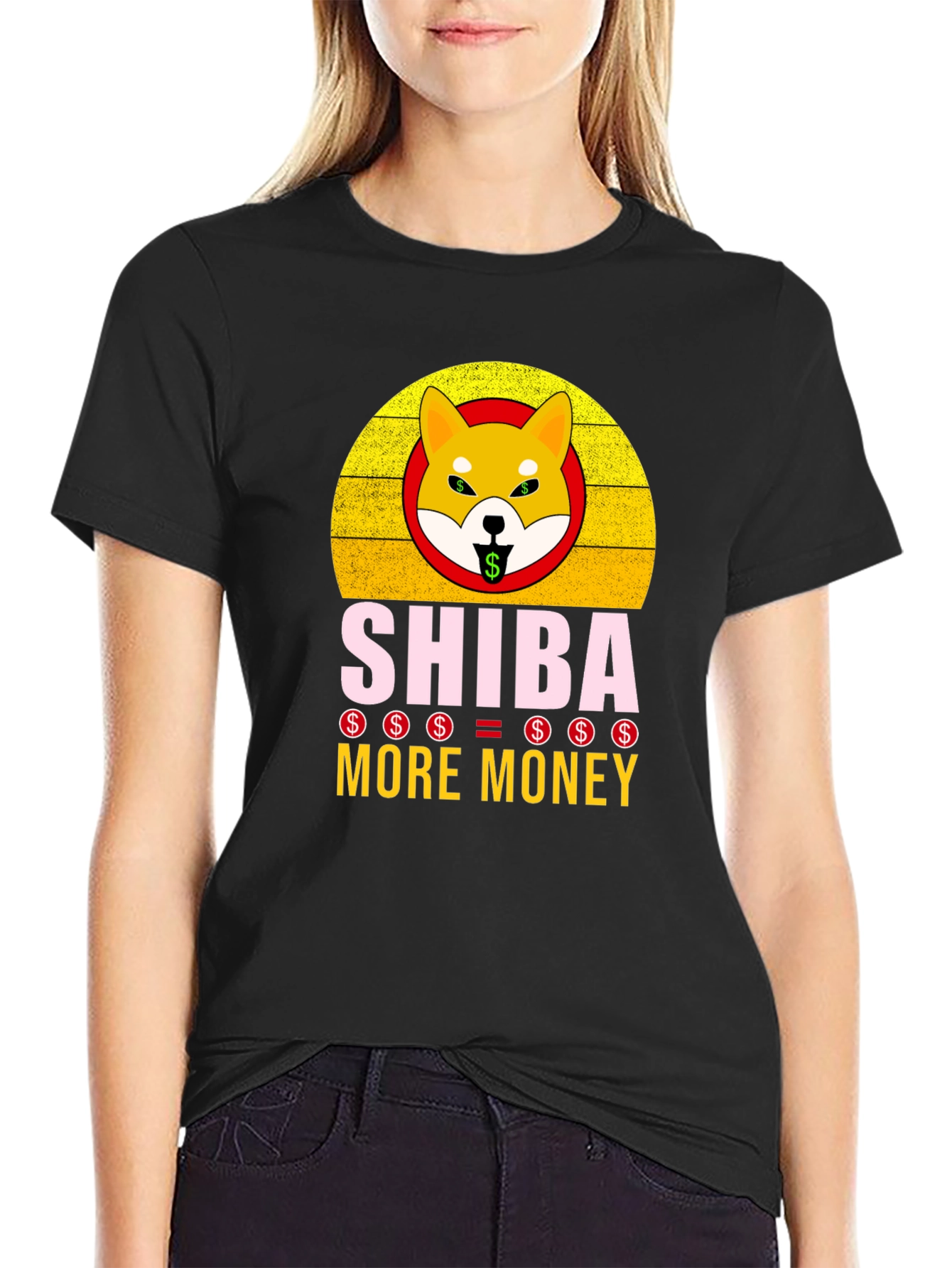 Shiba More Money T-Shirt | Trendy Crypto Tee