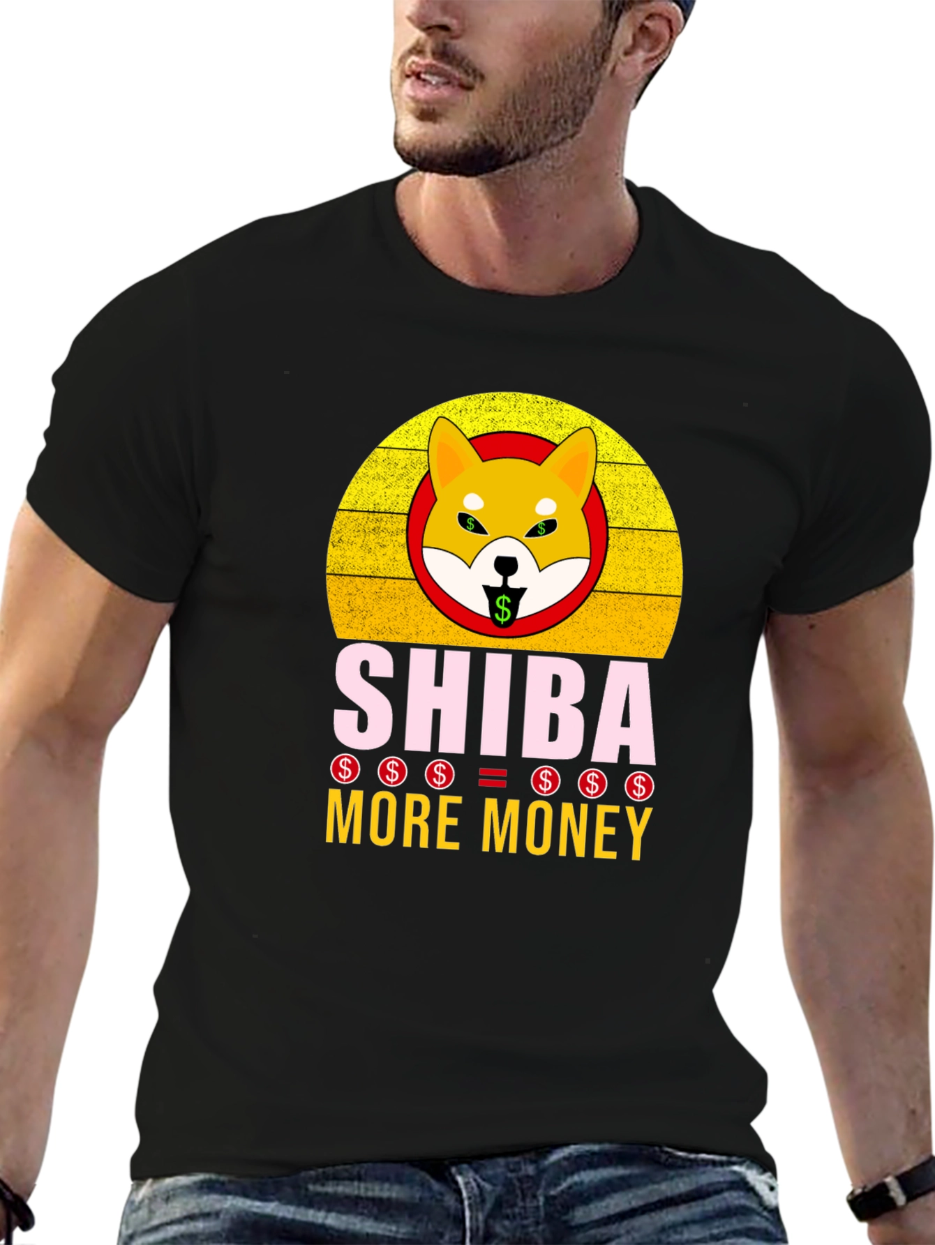 Shiba More Money T-Shirt | Trendy Crypto Tee