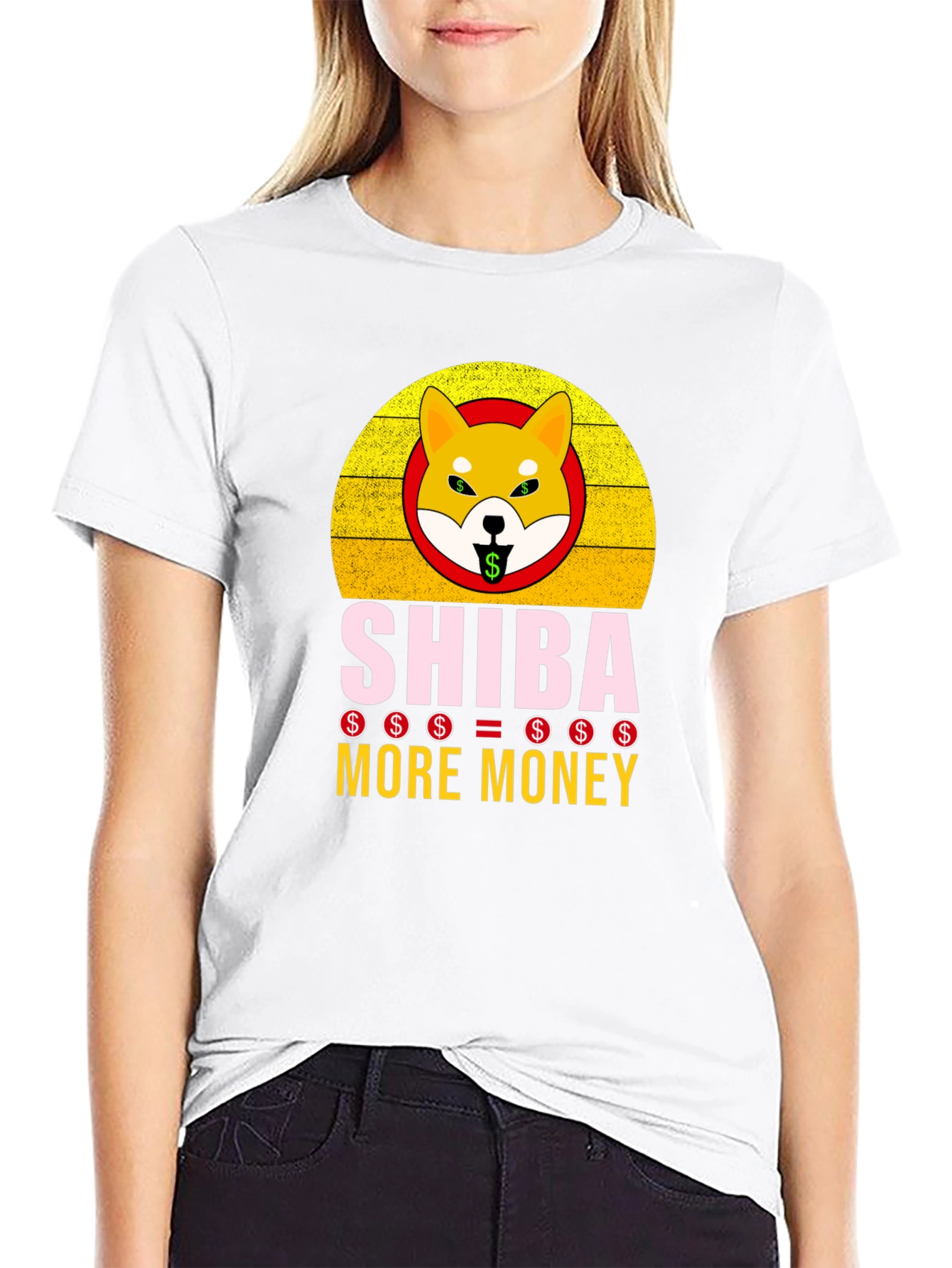 Shiba More Money T-Shirt | Trendy Crypto Tee