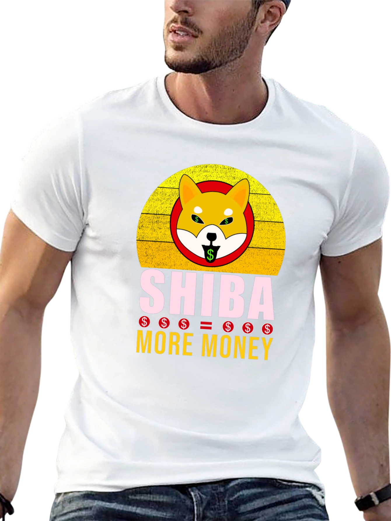 Shiba More Money T-Shirt | Trendy Crypto Tee