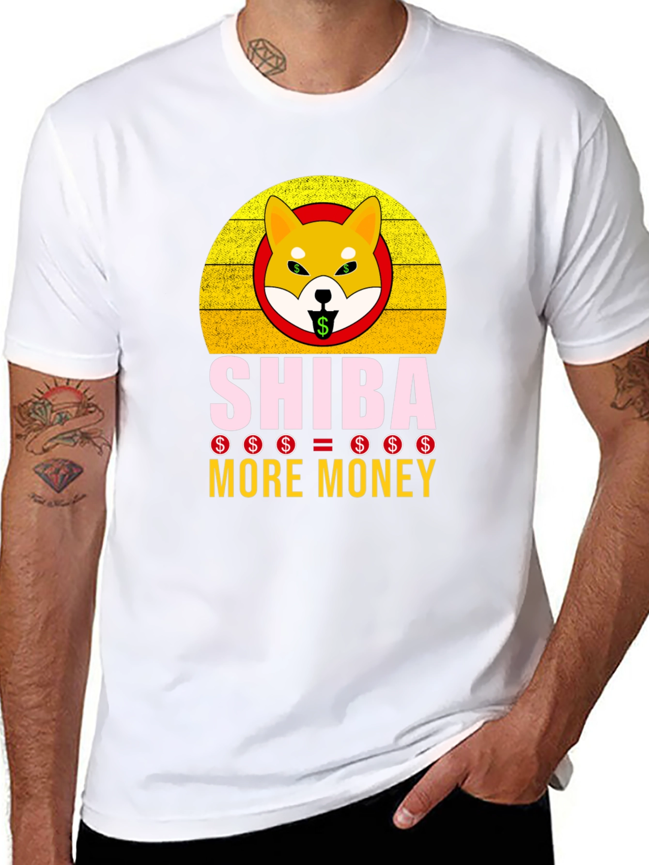 Shiba More Money T-Shirt | Trendy Crypto Tee