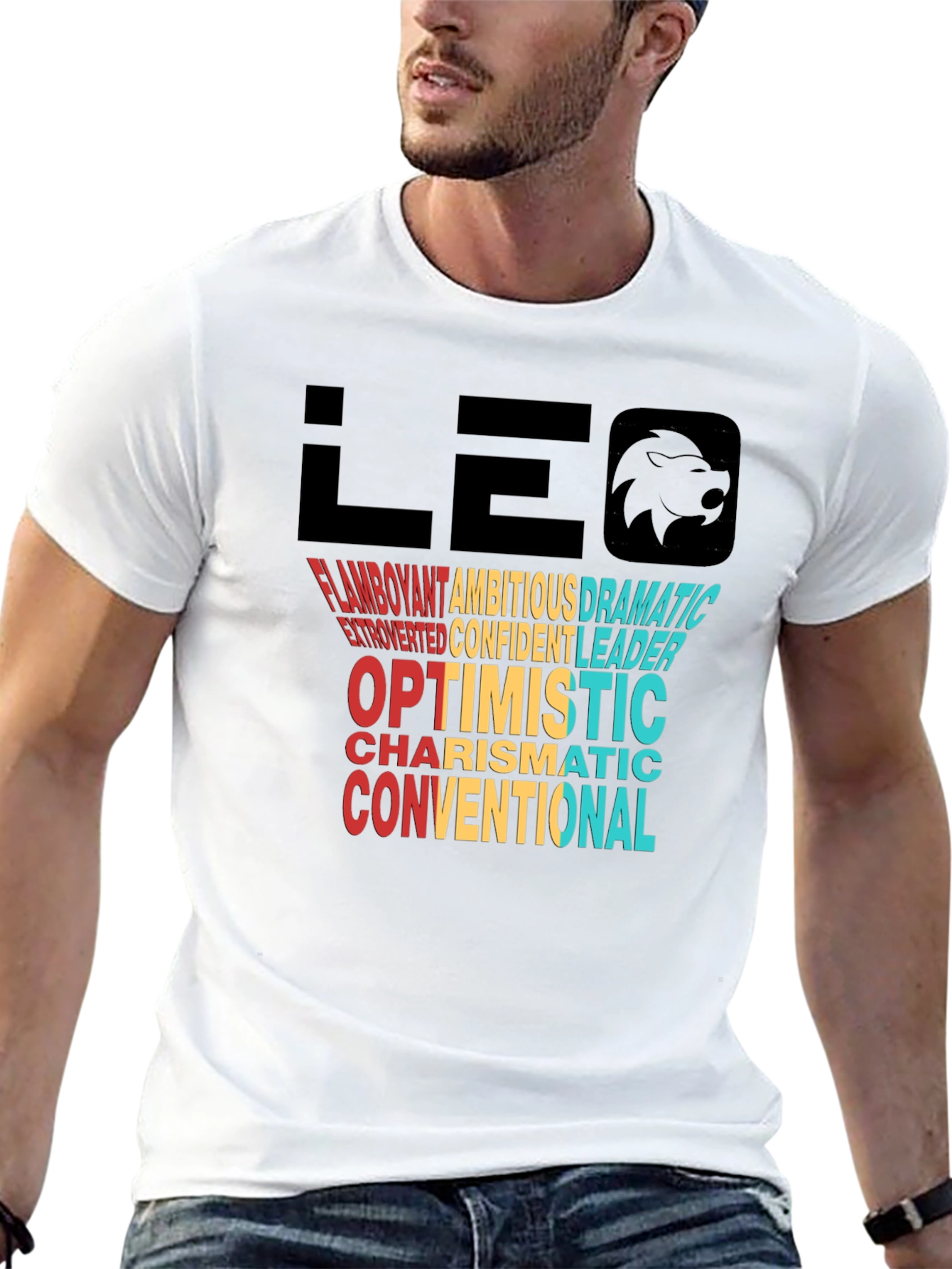 LEO Zodiac Sign T-Shirt Birthday Gift