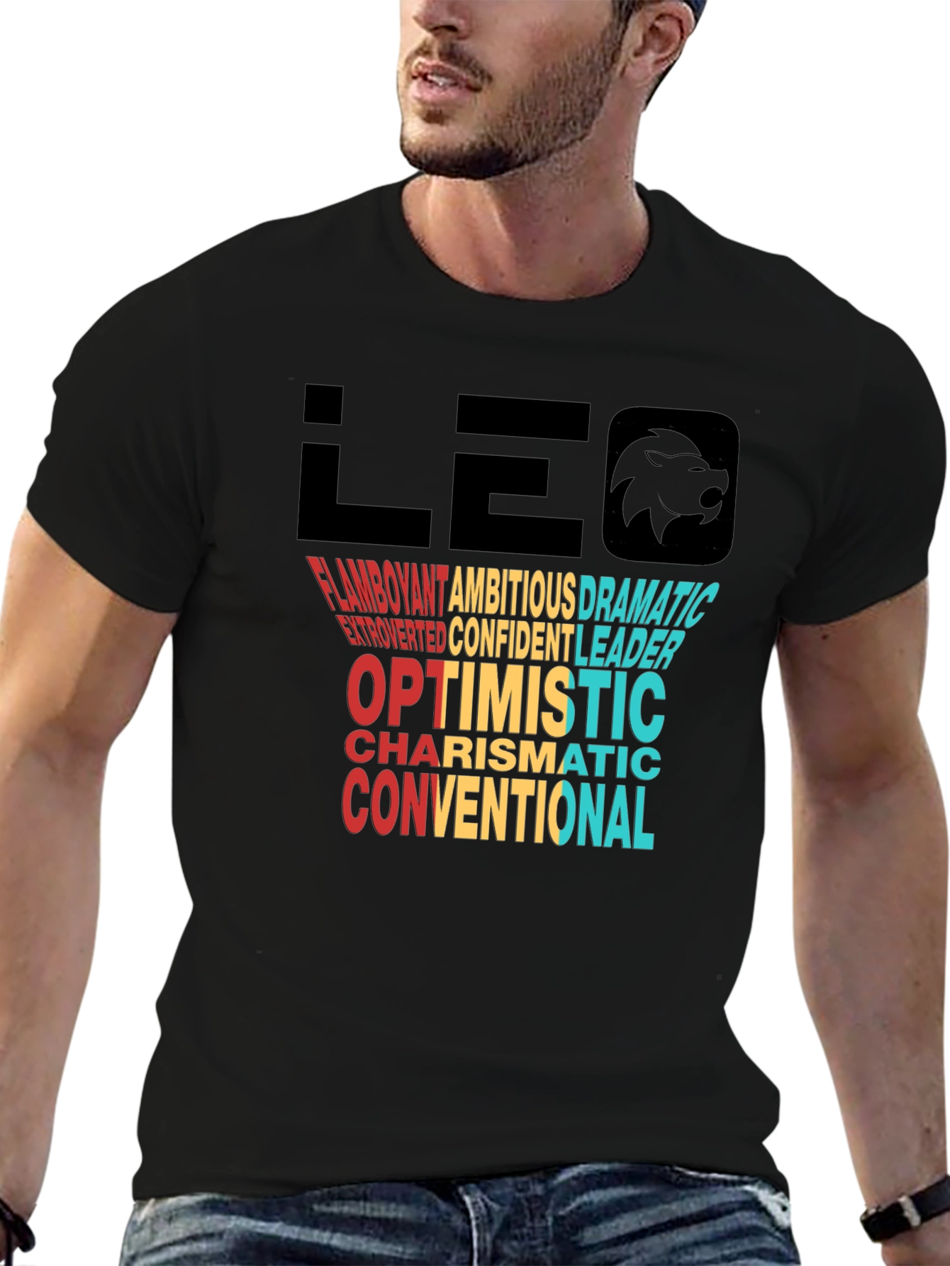 LEO Zodiac Sign T-Shirt Birthday Gift