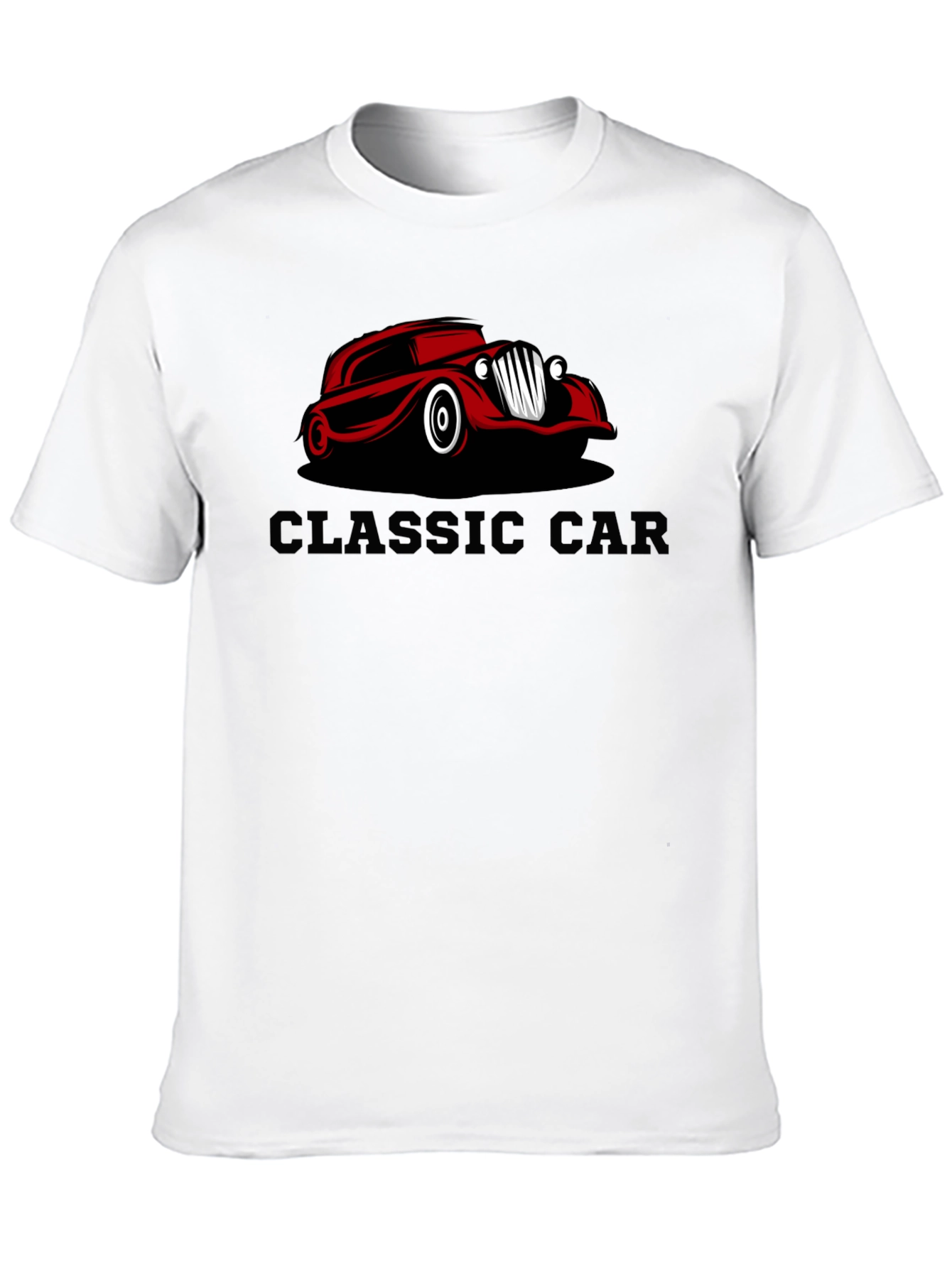 Classic Car Graphic Tee - Cool Retro Auto Shirt