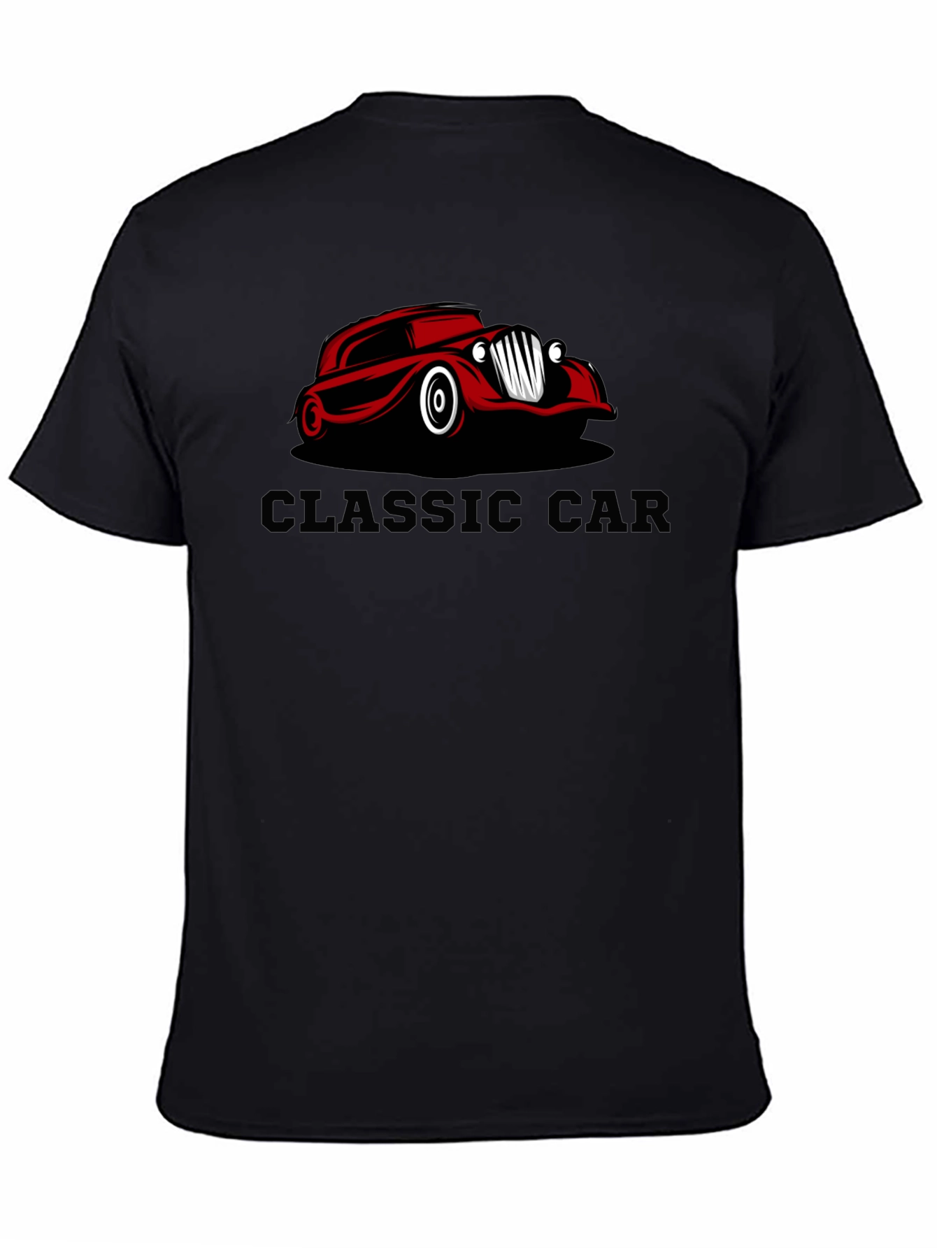 Classic Car Graphic Tee - Cool Retro Auto Shirt