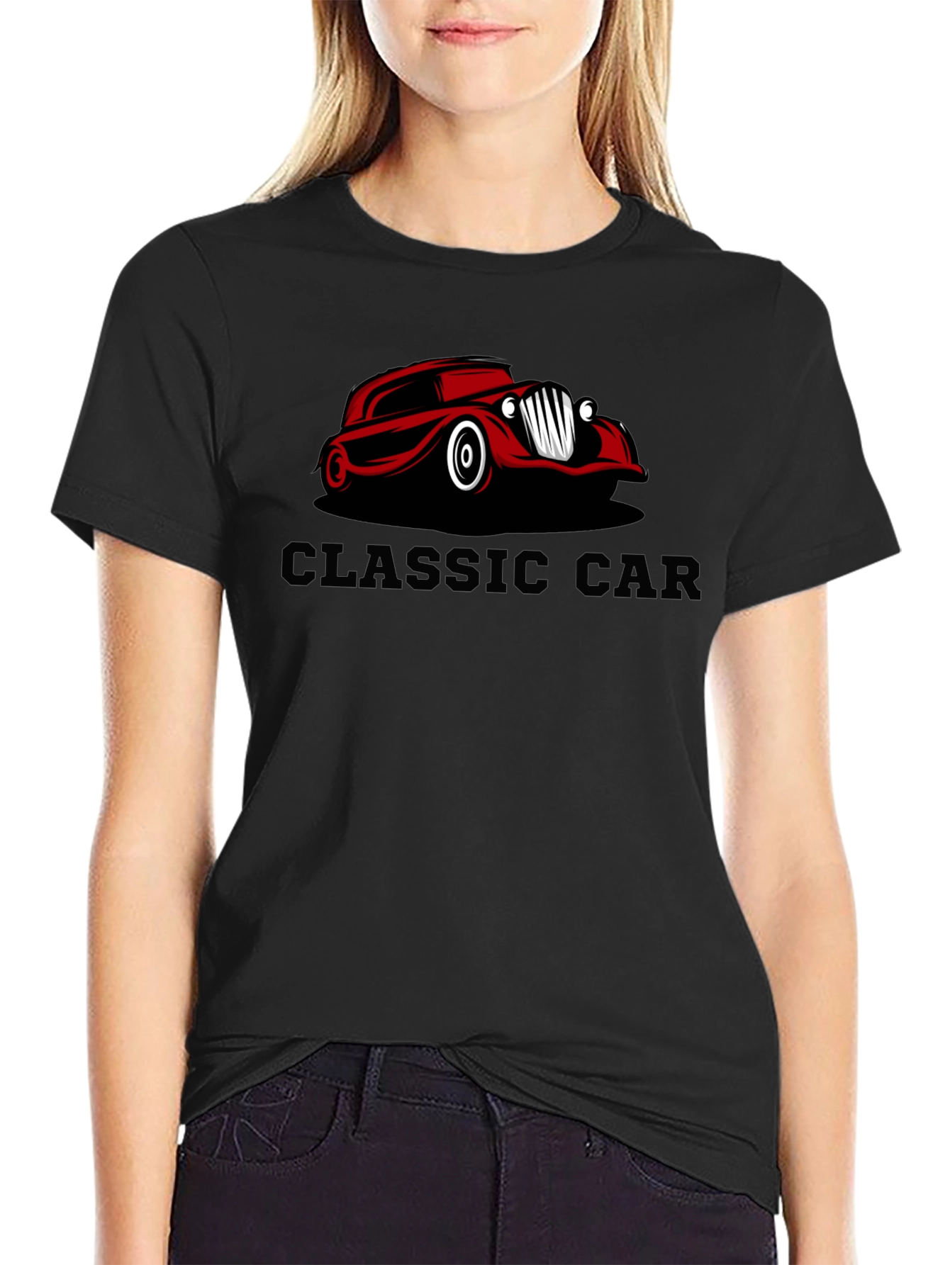 Classic Car Graphic Tee - Cool Retro Auto Shirt