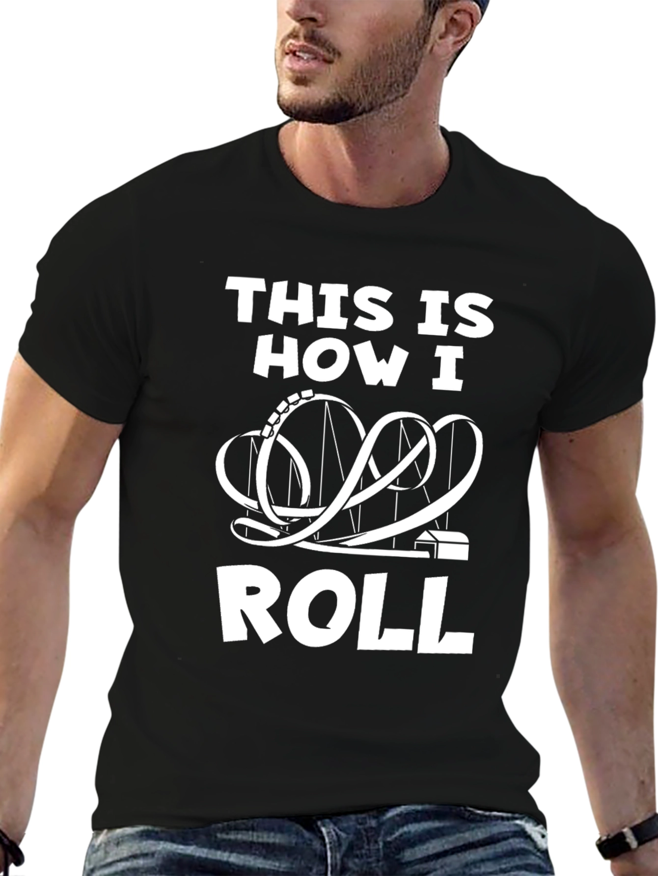 This is How I Roll Coaster T-Shirt