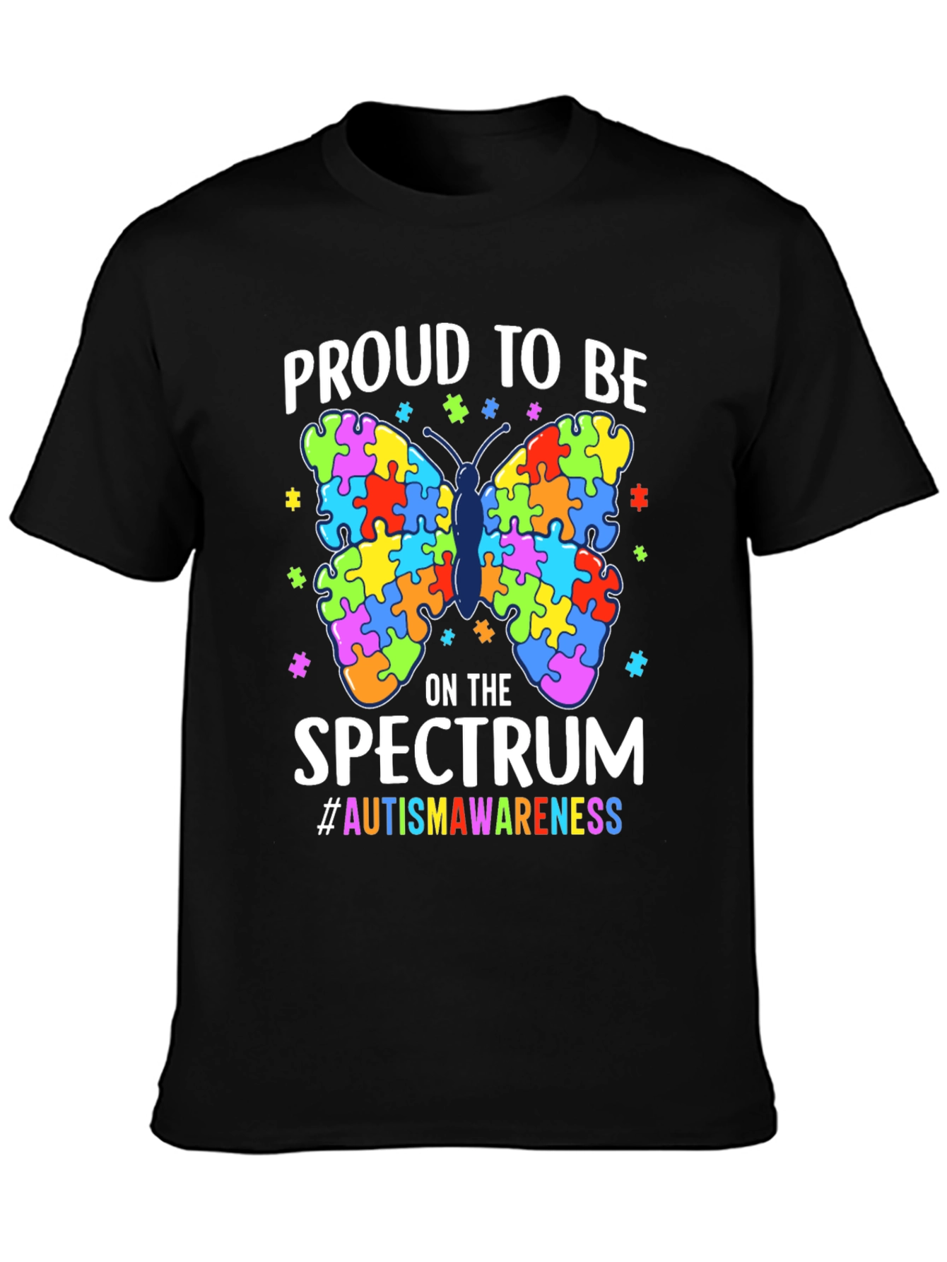 Autism Awareness Butterfly T-Shirt