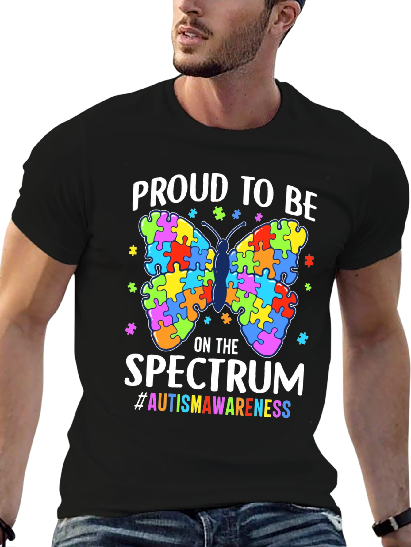 Autism Awareness Butterfly T-Shirt